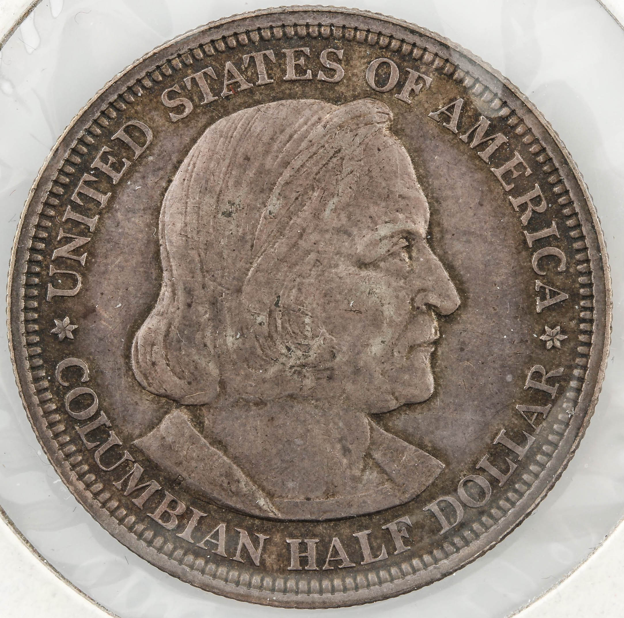 1892 Columbian Exposition Silver Half Dollar Commemorative Coin