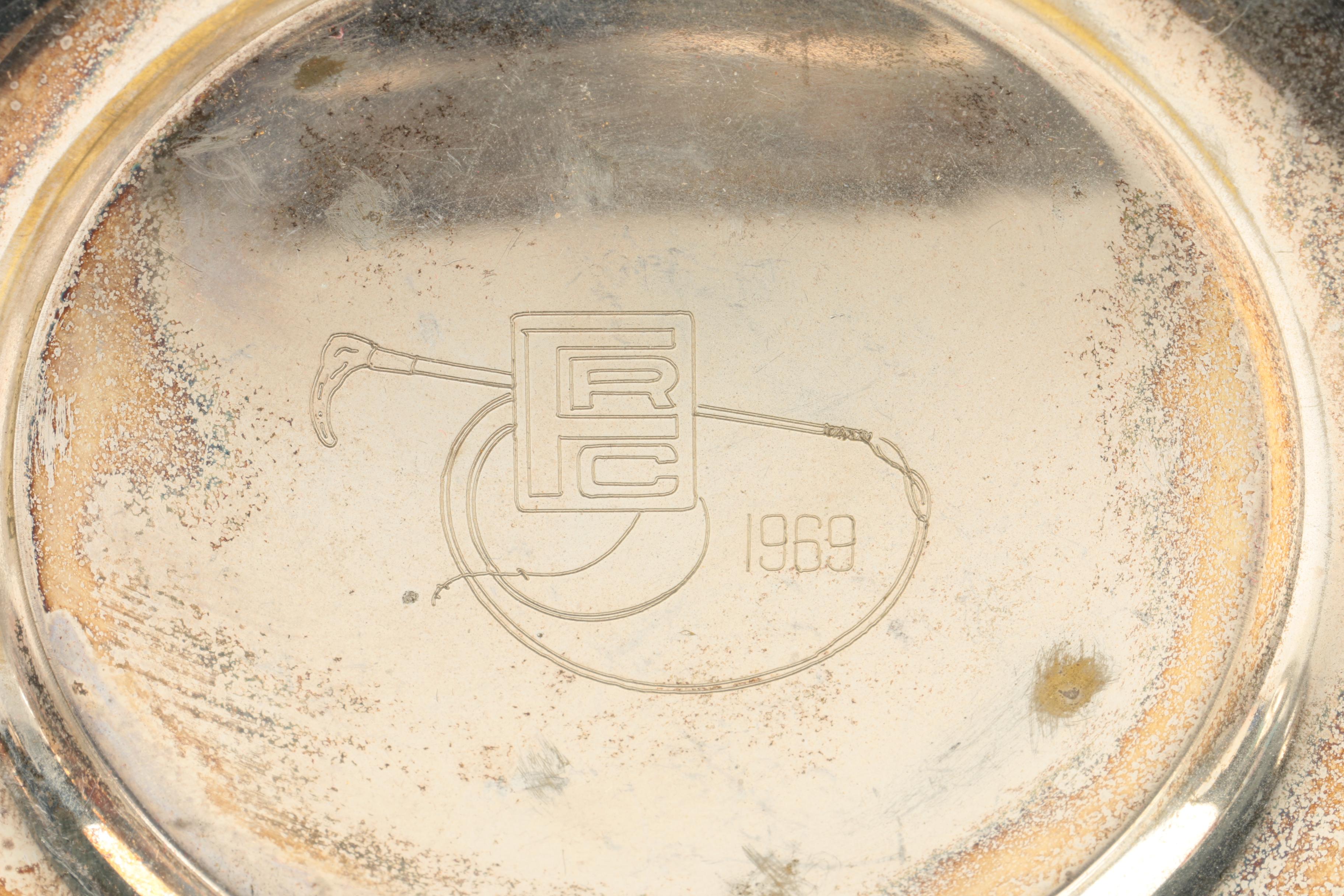 Wm A. Rogers Reproduction Paul Revere Silver Plate Bowl and Other Serveware