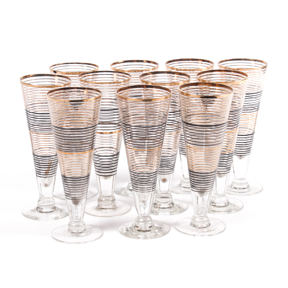Mid-Century Modern Drinking Glasses
