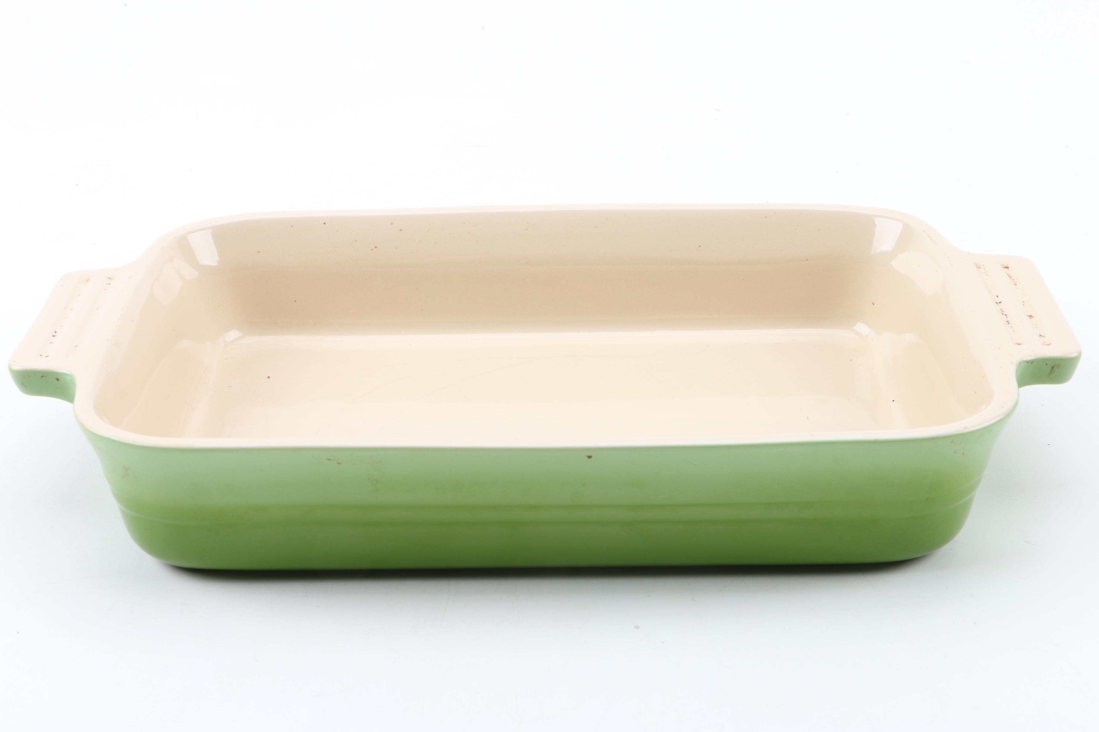 Le Creuset Palm Green Bakeware Roasting Pans