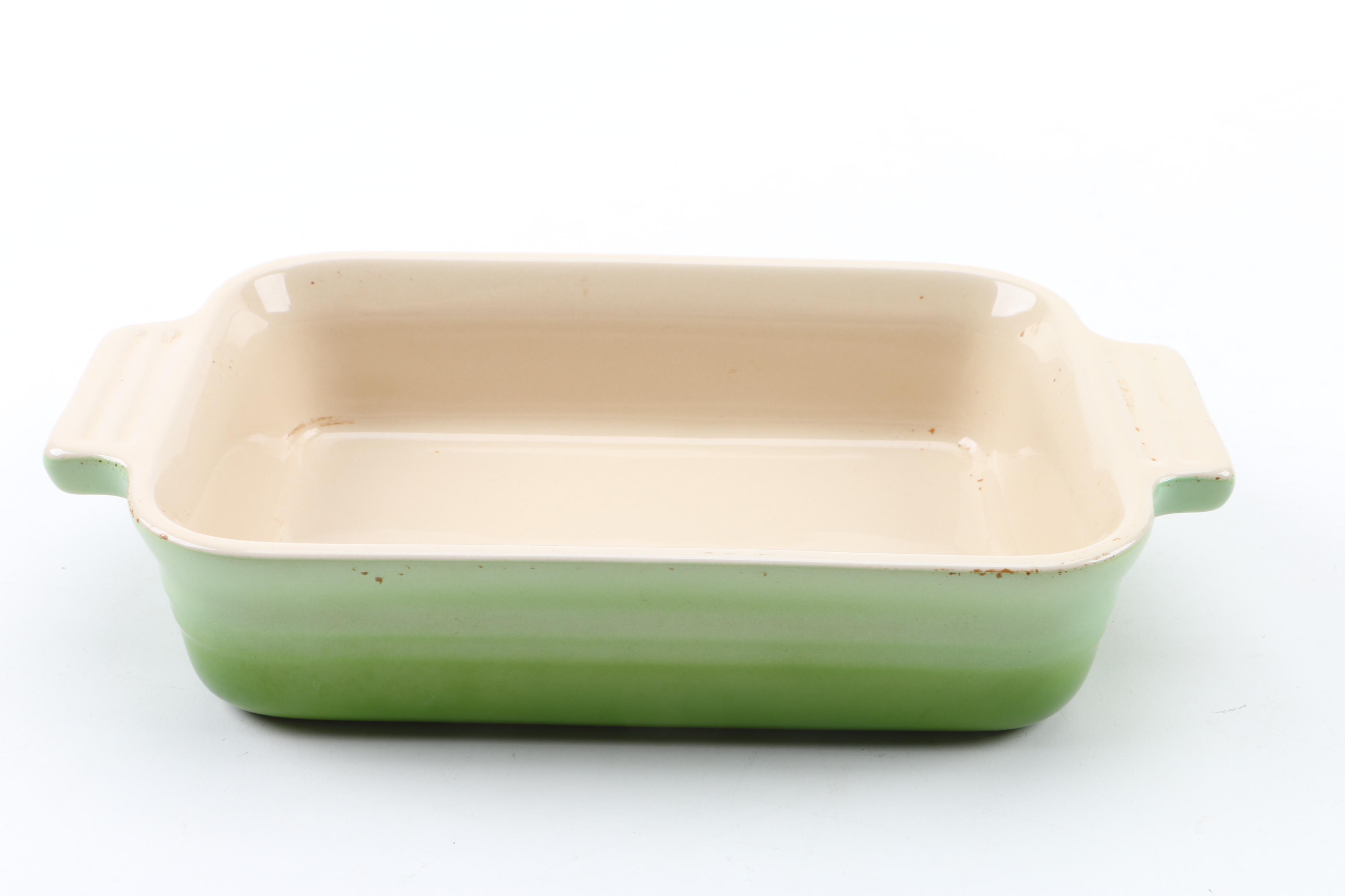 Le Creuset Palm Green Bakeware Roasting Pans