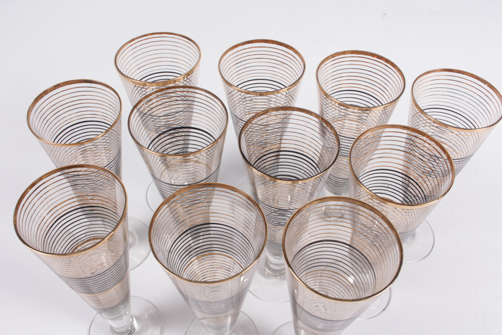 Mid-Century Modern Drinking Glasses