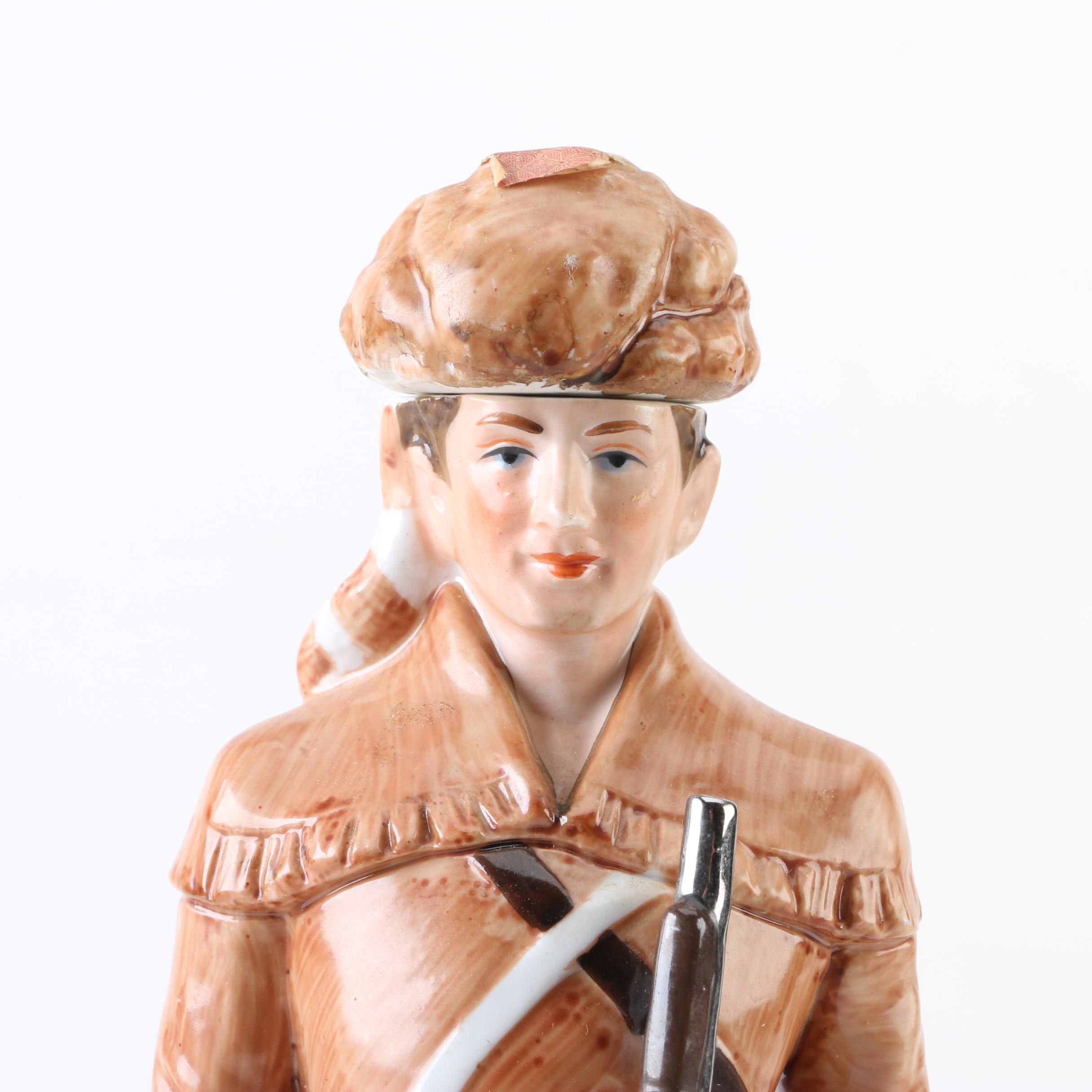 Vintage Western Themed Liquor Decanters From Jim Beam