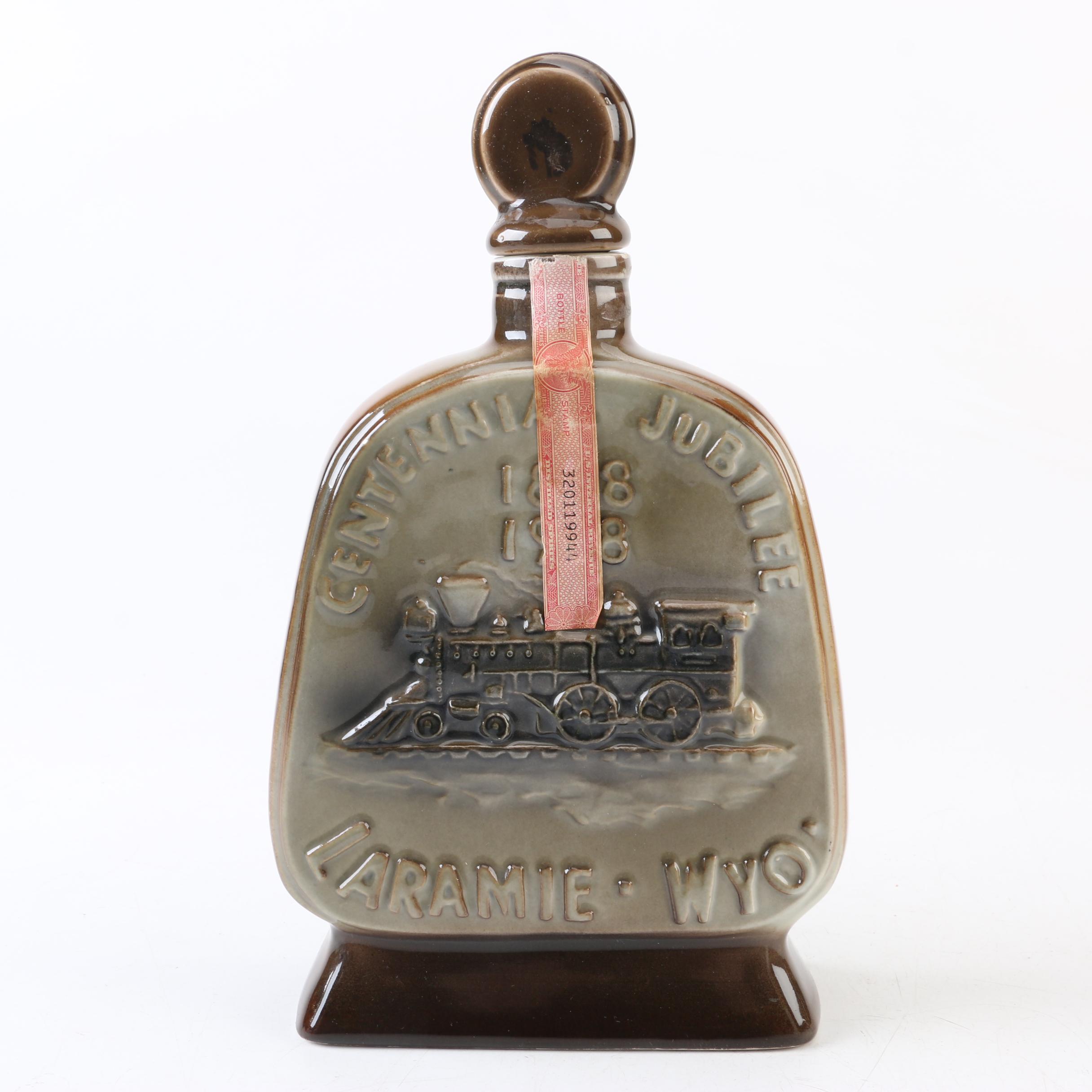 Vintage Western Themed Liquor Decanters From Jim Beam