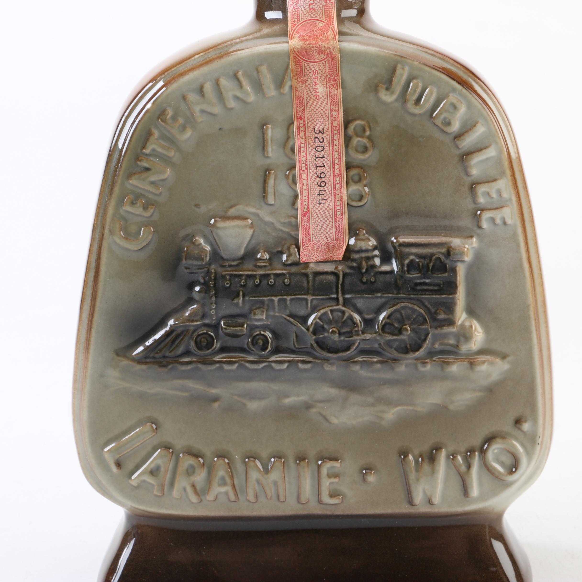 Vintage Western Themed Liquor Decanters From Jim Beam