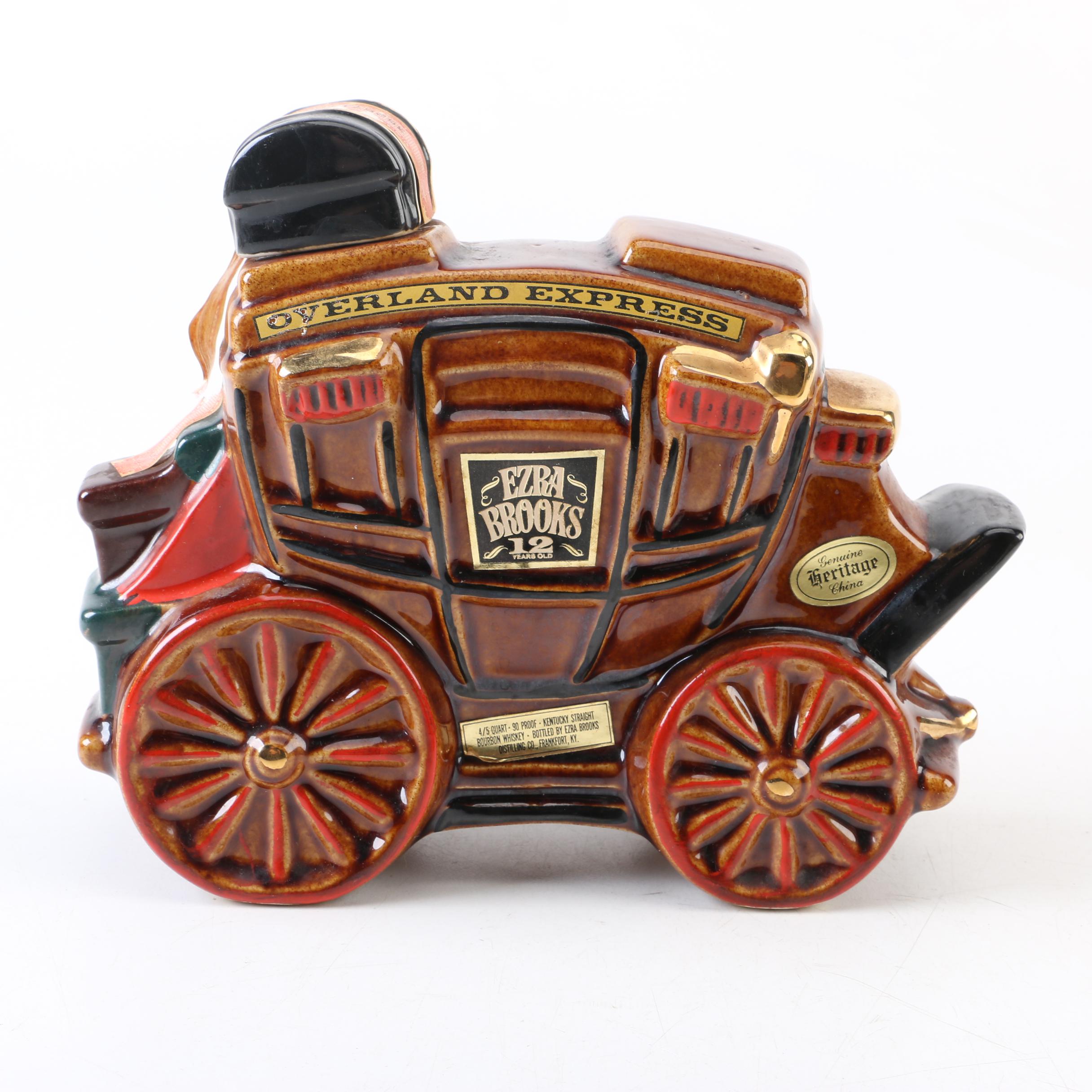 Vintage Western Themed Liquor Decanters From Jim Beam