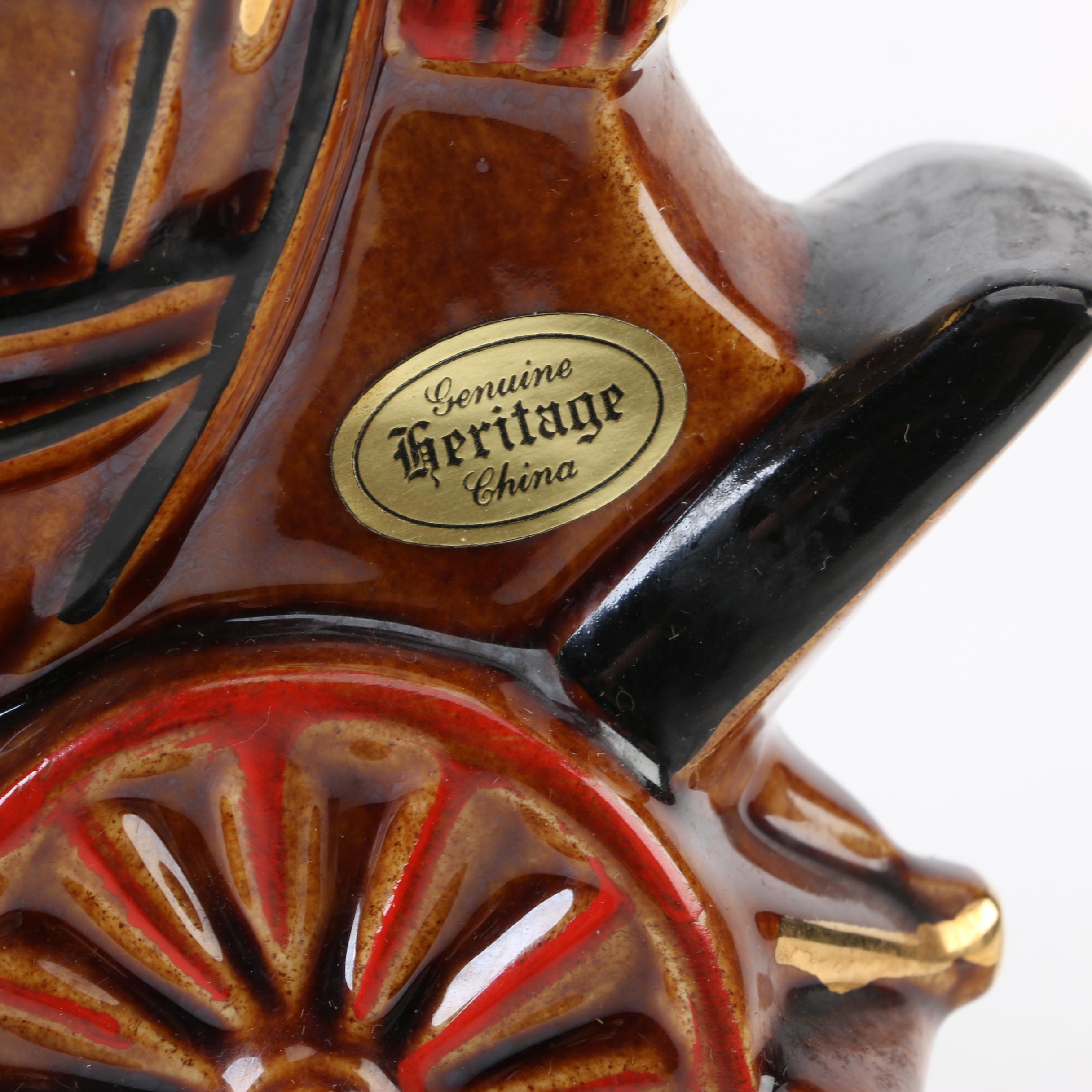 Vintage Western Themed Liquor Decanters From Jim Beam