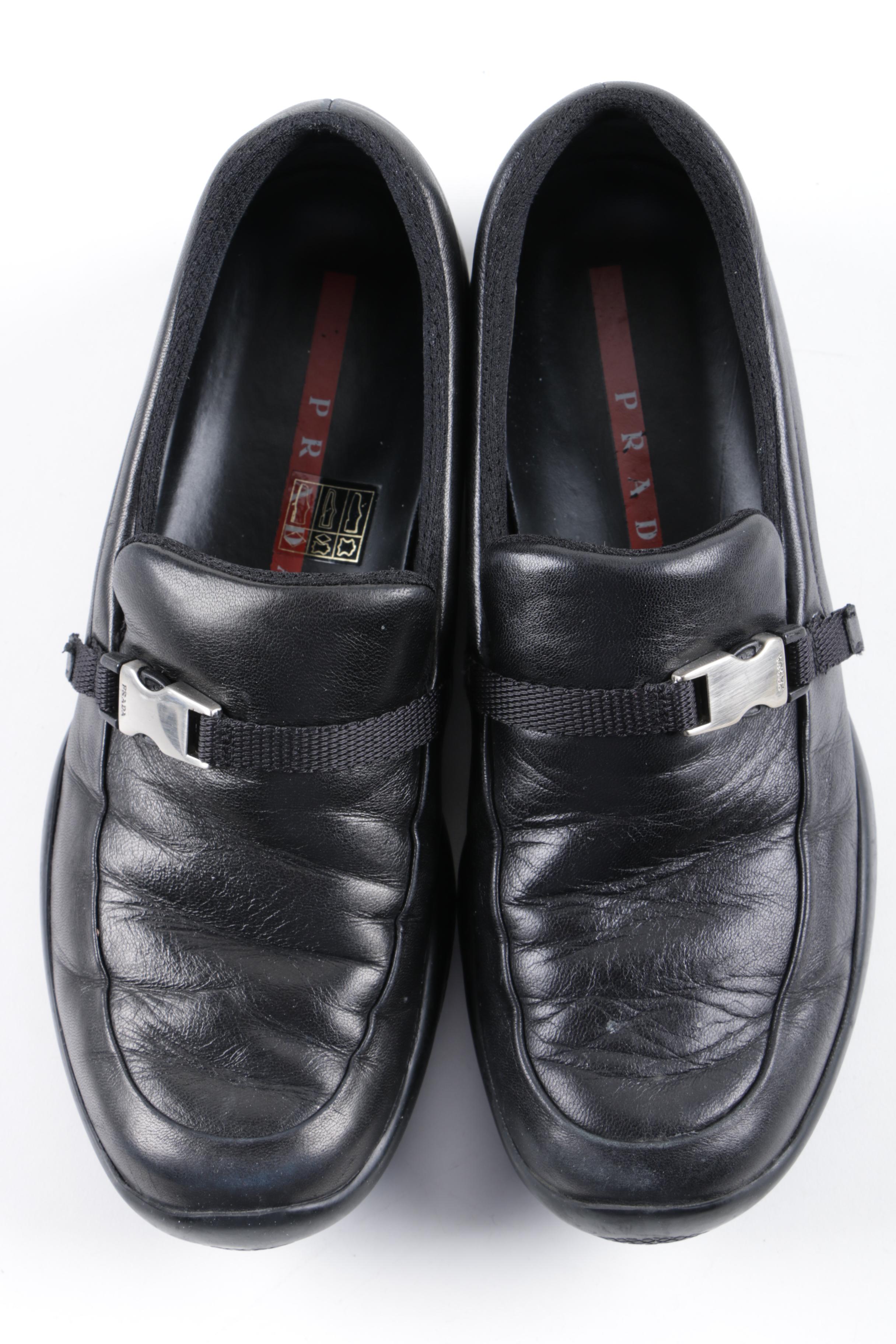 Women's Prada Leather Loafers and Mules