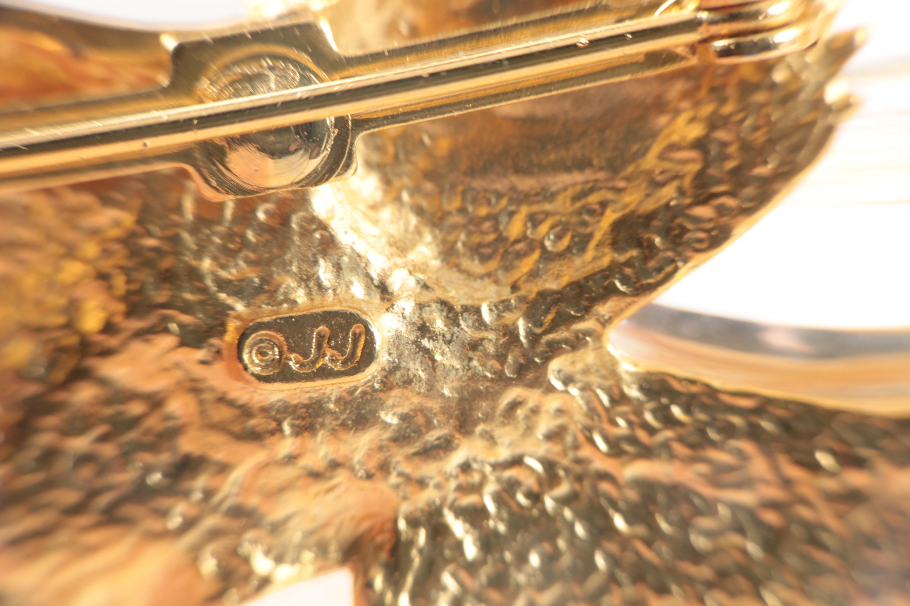 Assortment of Gold Toned Costume With Imitation Pearl Featuring Designer Pieces