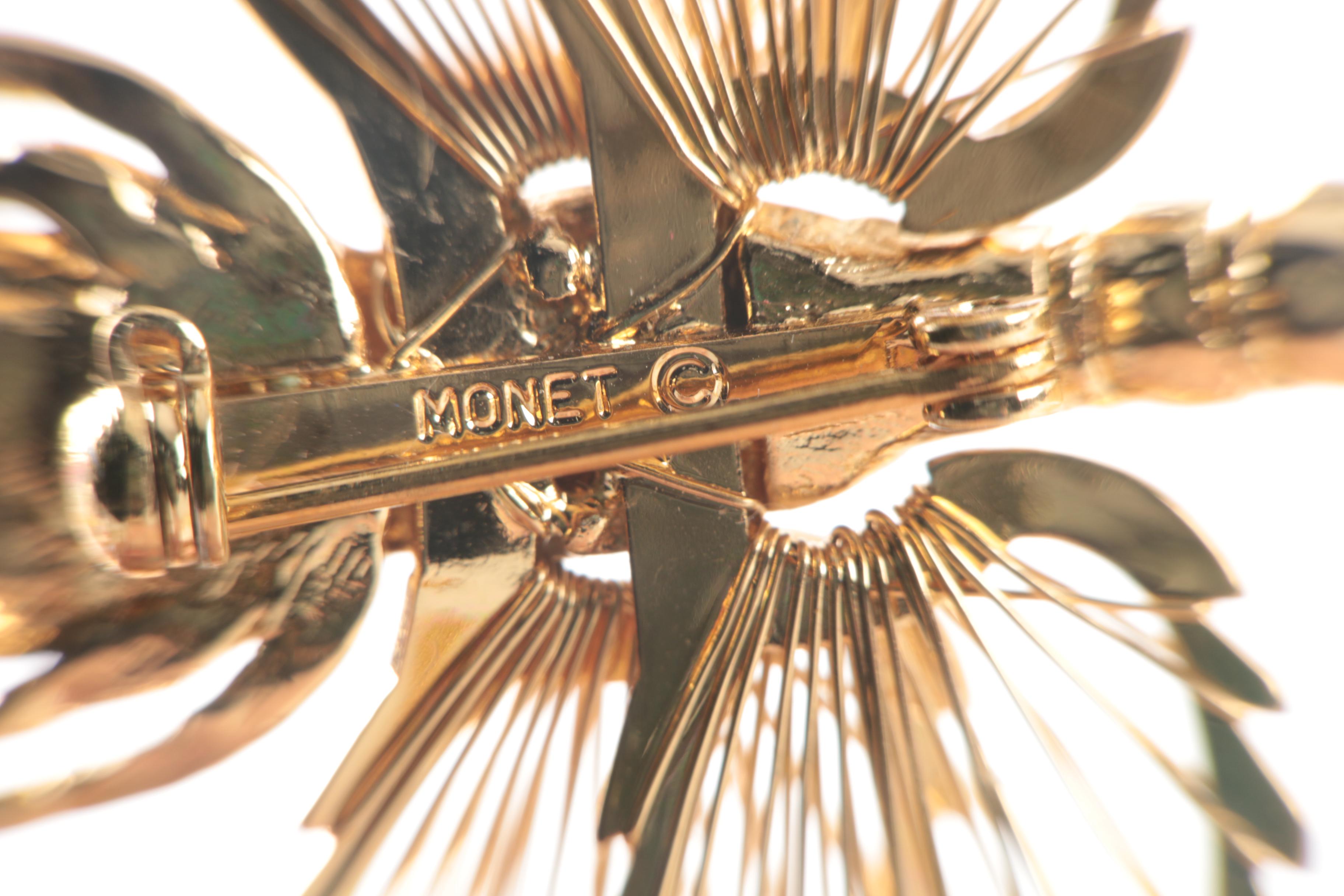 Assortment of Gold Toned Costume With Imitation Pearl Featuring Designer Pieces