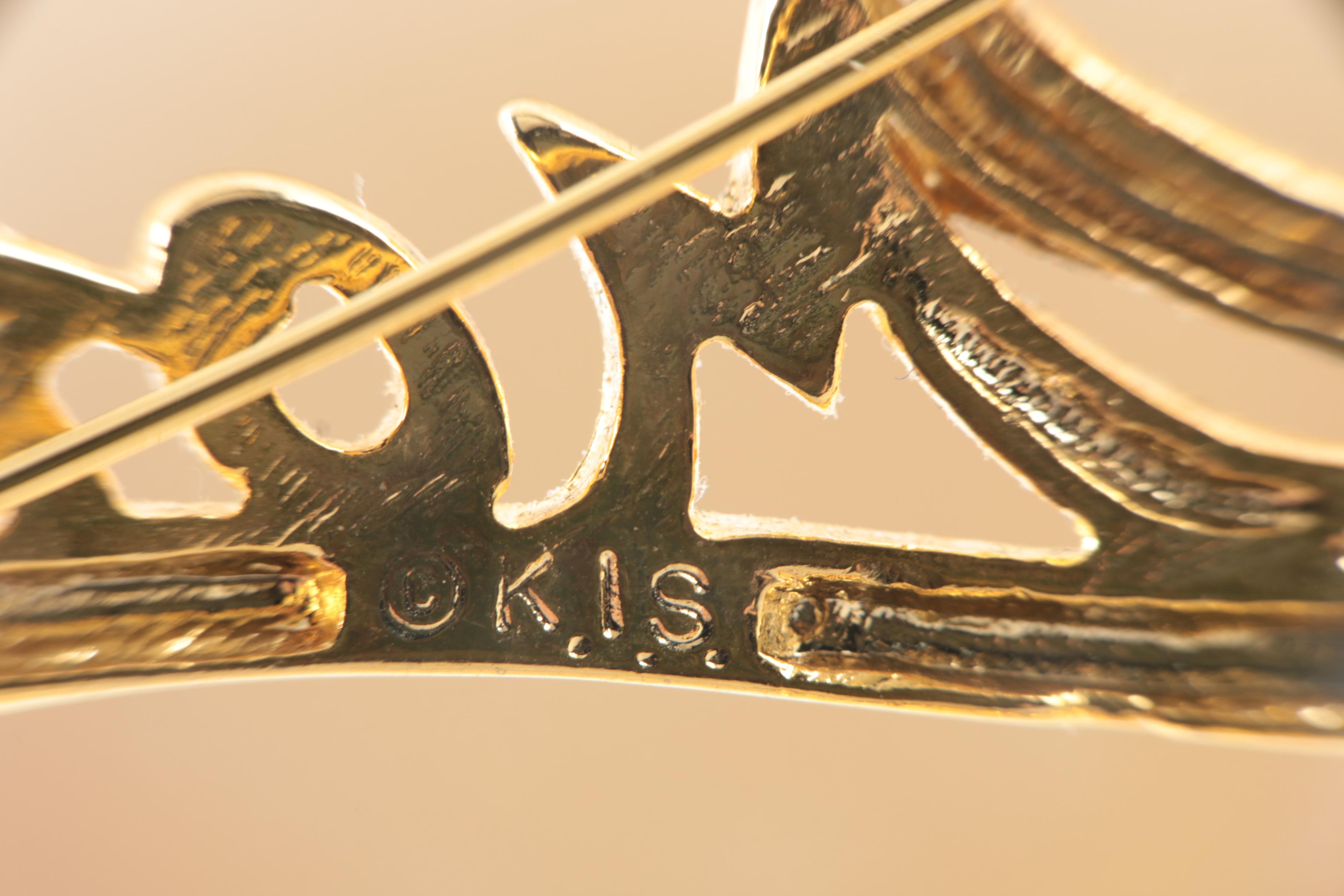 Assortment of Gold Toned Costume With Imitation Pearl Featuring Designer Pieces