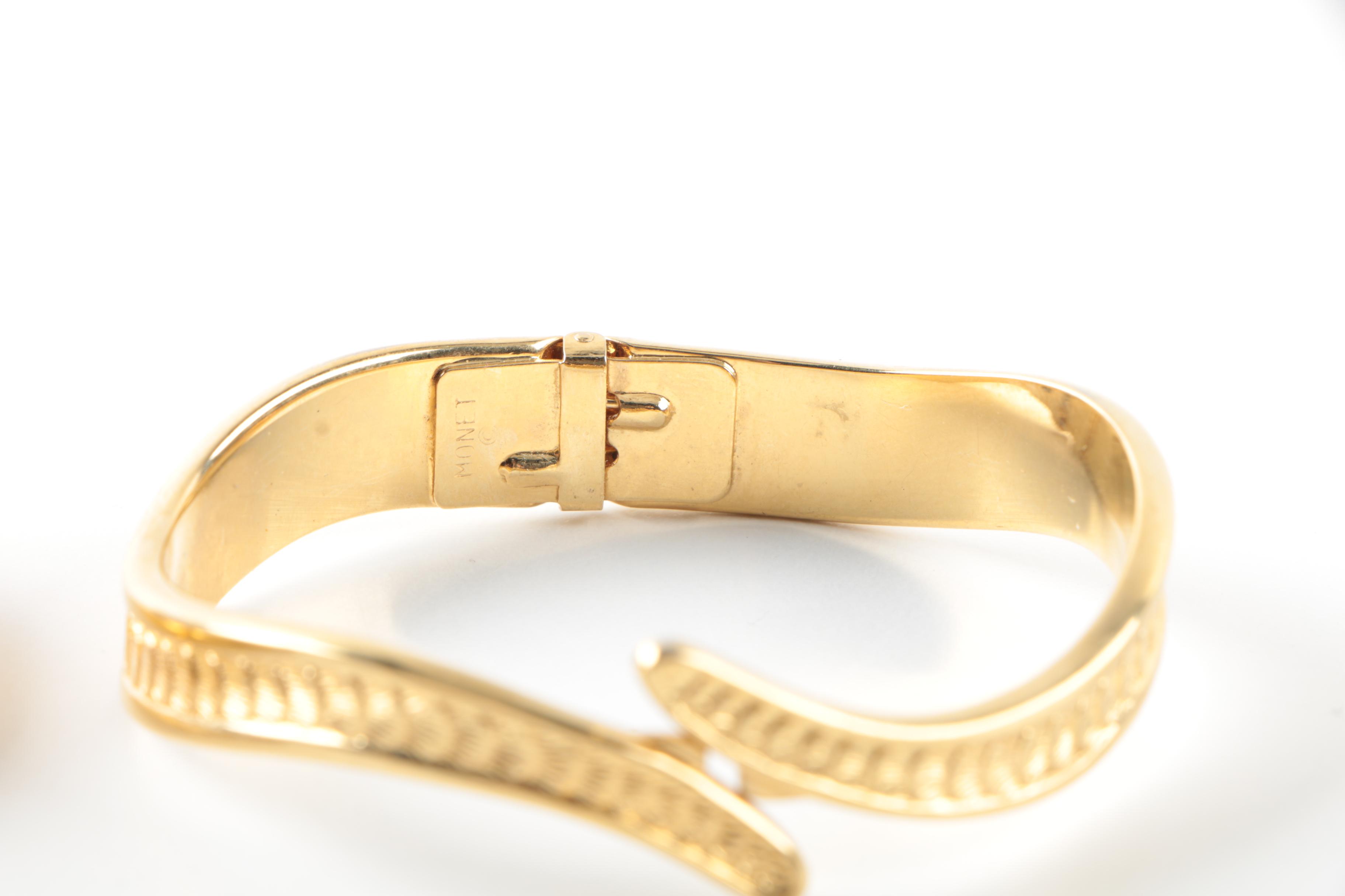 Assortment of Gold Toned Costume With Imitation Pearl Featuring Designer Pieces