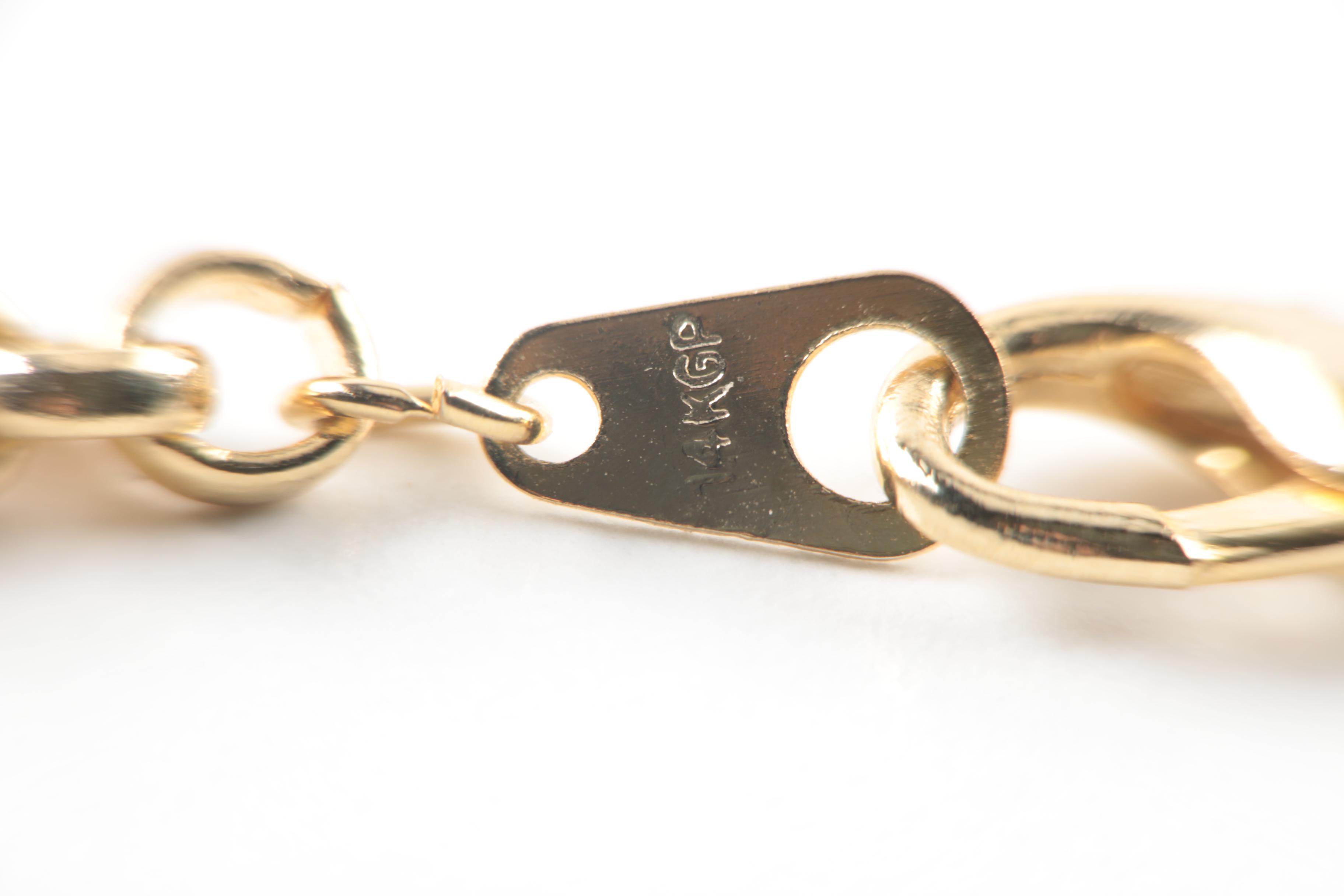 Assortment of Gold Toned Costume With Imitation Pearl Featuring Designer Pieces