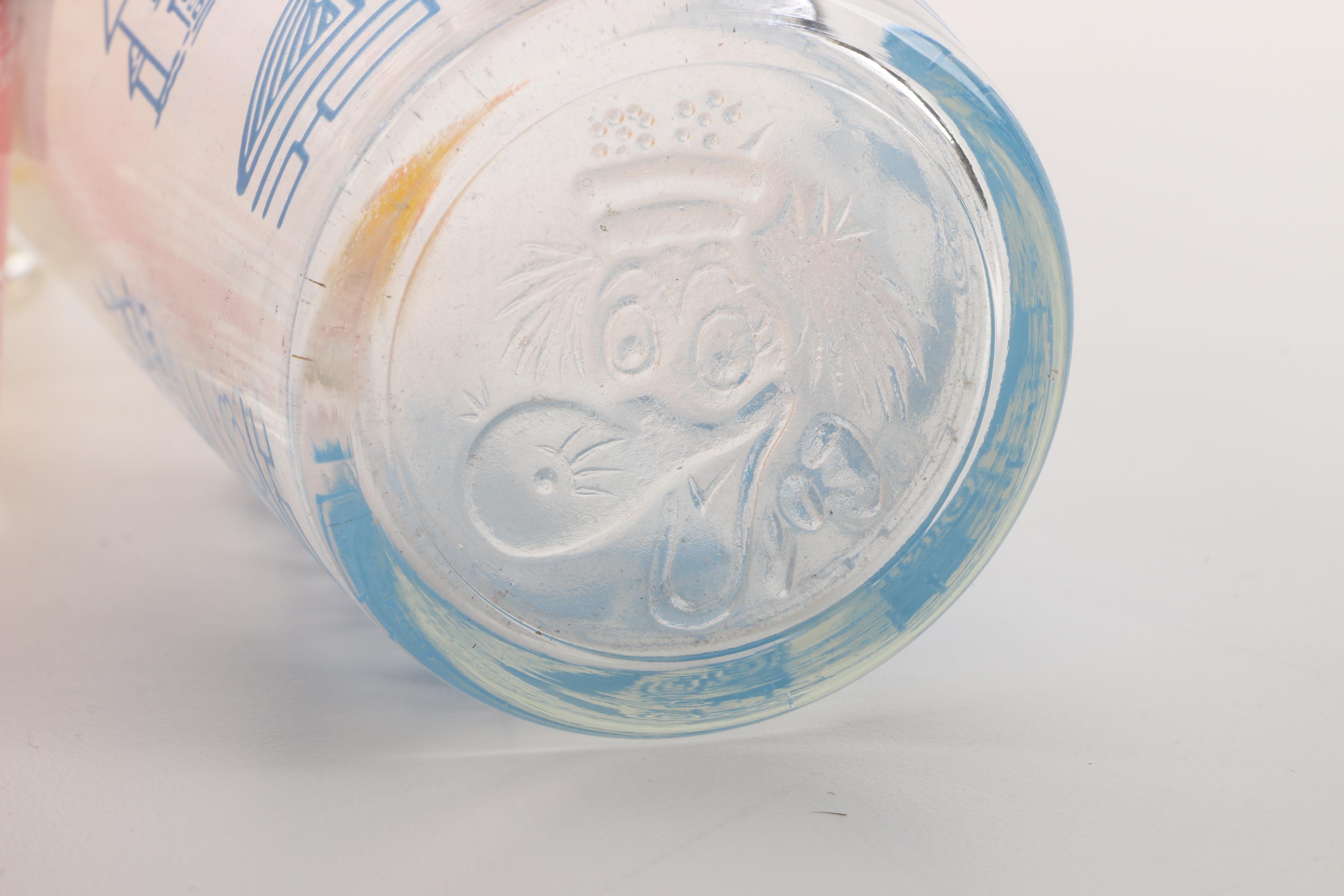 Vintage Cartoon Juice Glasses Including Archie Comics and Warner Brothers