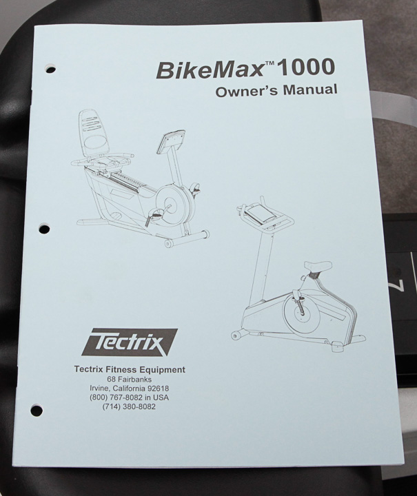 Tectrix BikeMax 1000 Recumbent Bike