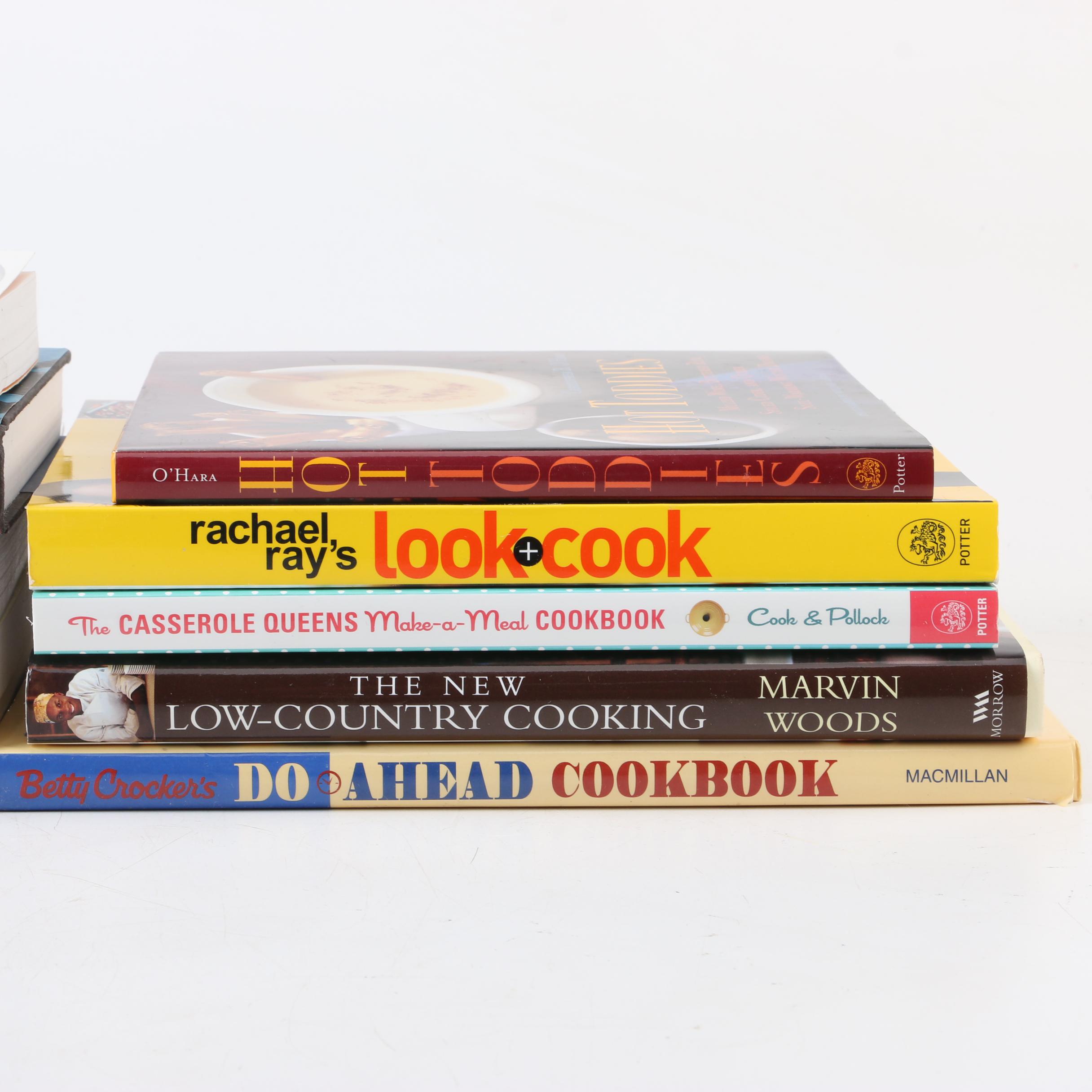 Modern Cookbooks Including Signed "Weeknight Grilling with the BBQ Queens"