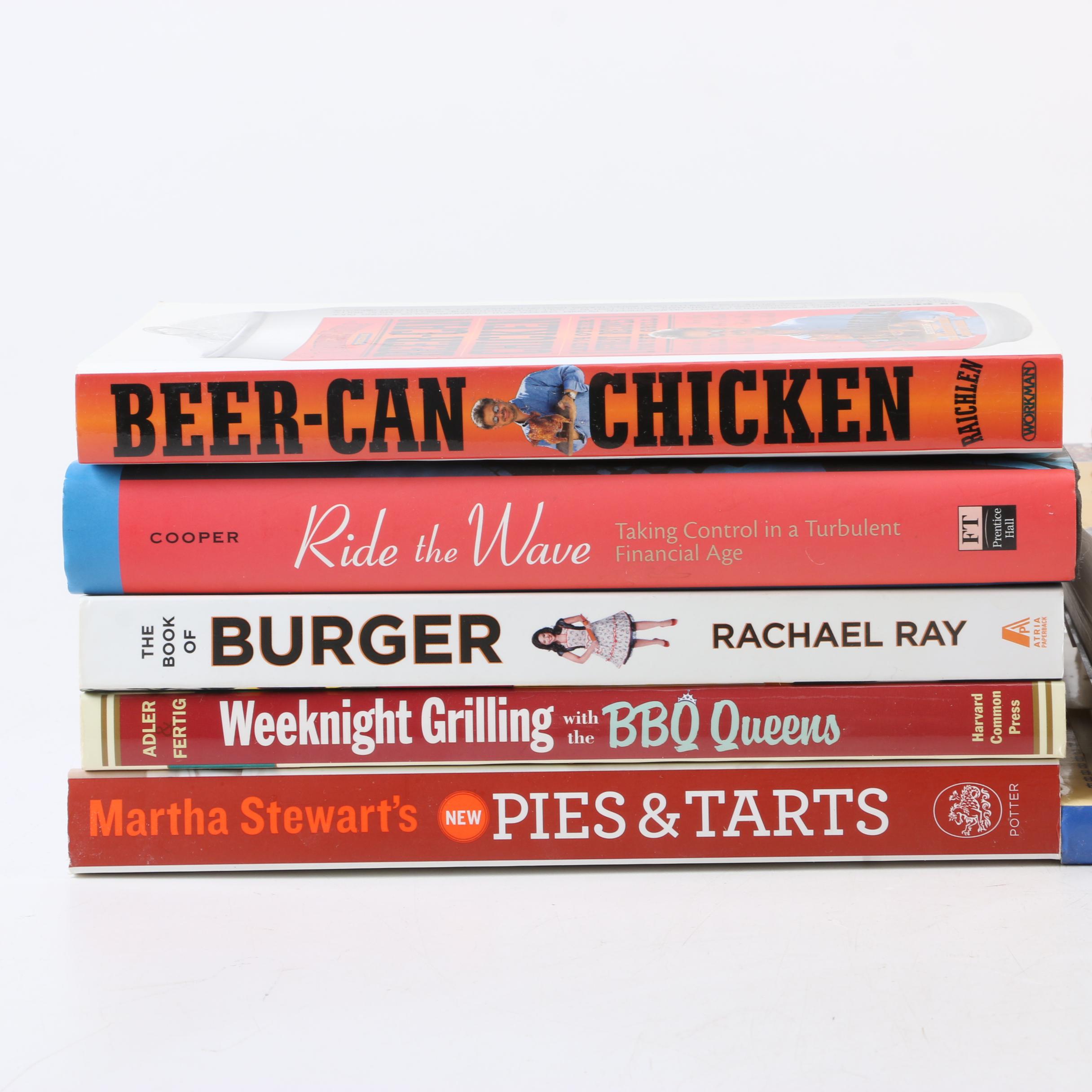 Modern Cookbooks Including Signed "Weeknight Grilling with the BBQ Queens"