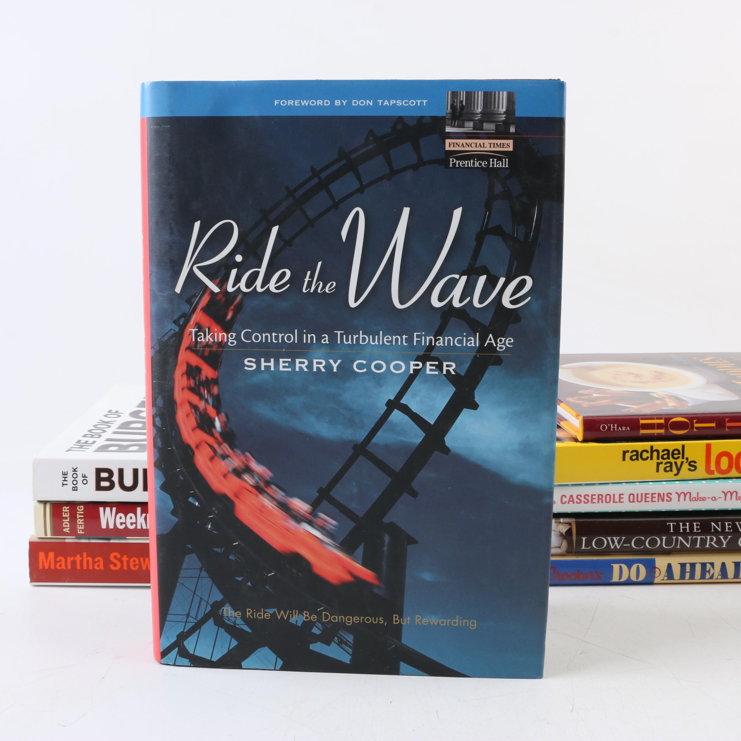 Modern Cookbooks Including Signed "Weeknight Grilling with the BBQ Queens"