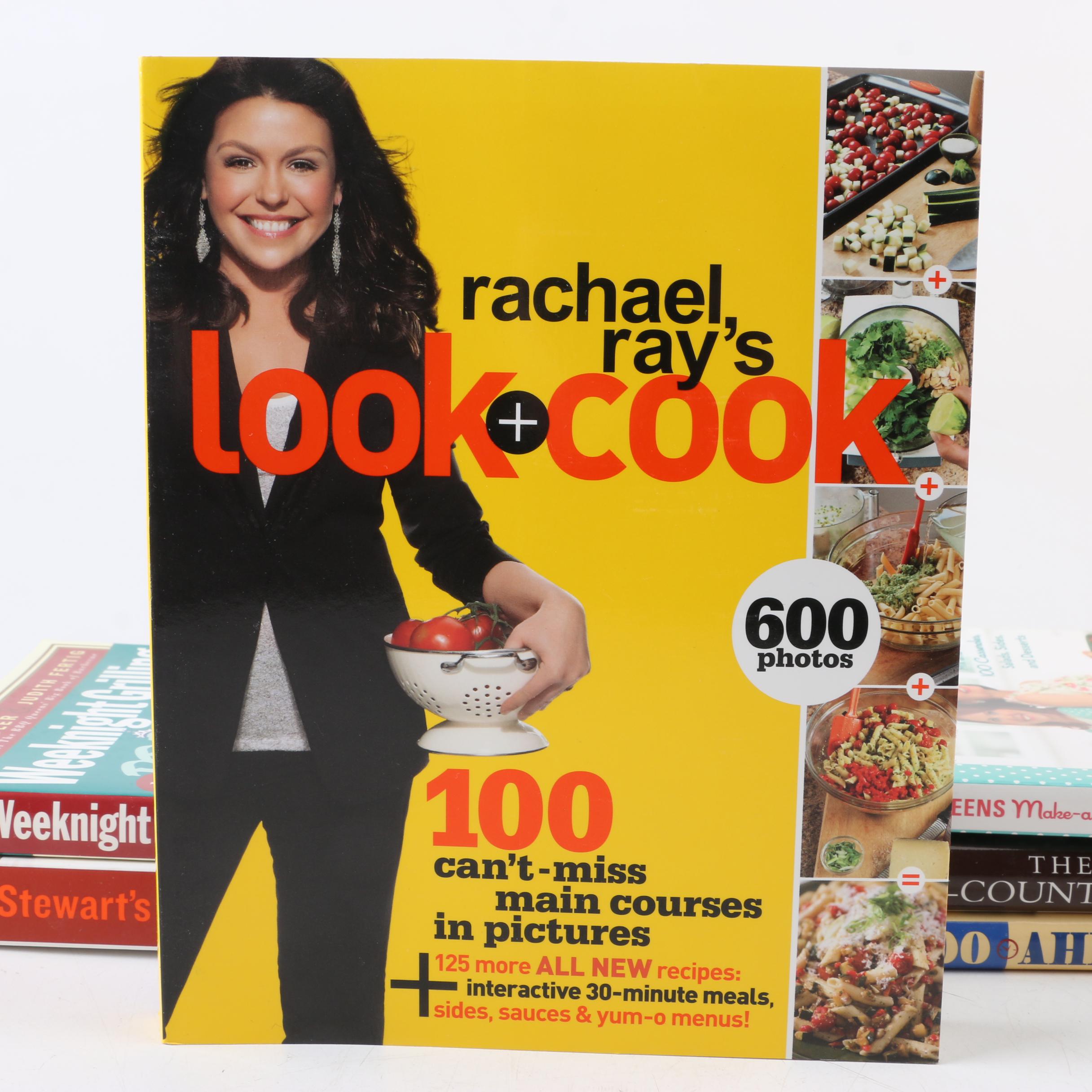 Modern Cookbooks Including Signed "Weeknight Grilling with the BBQ Queens"