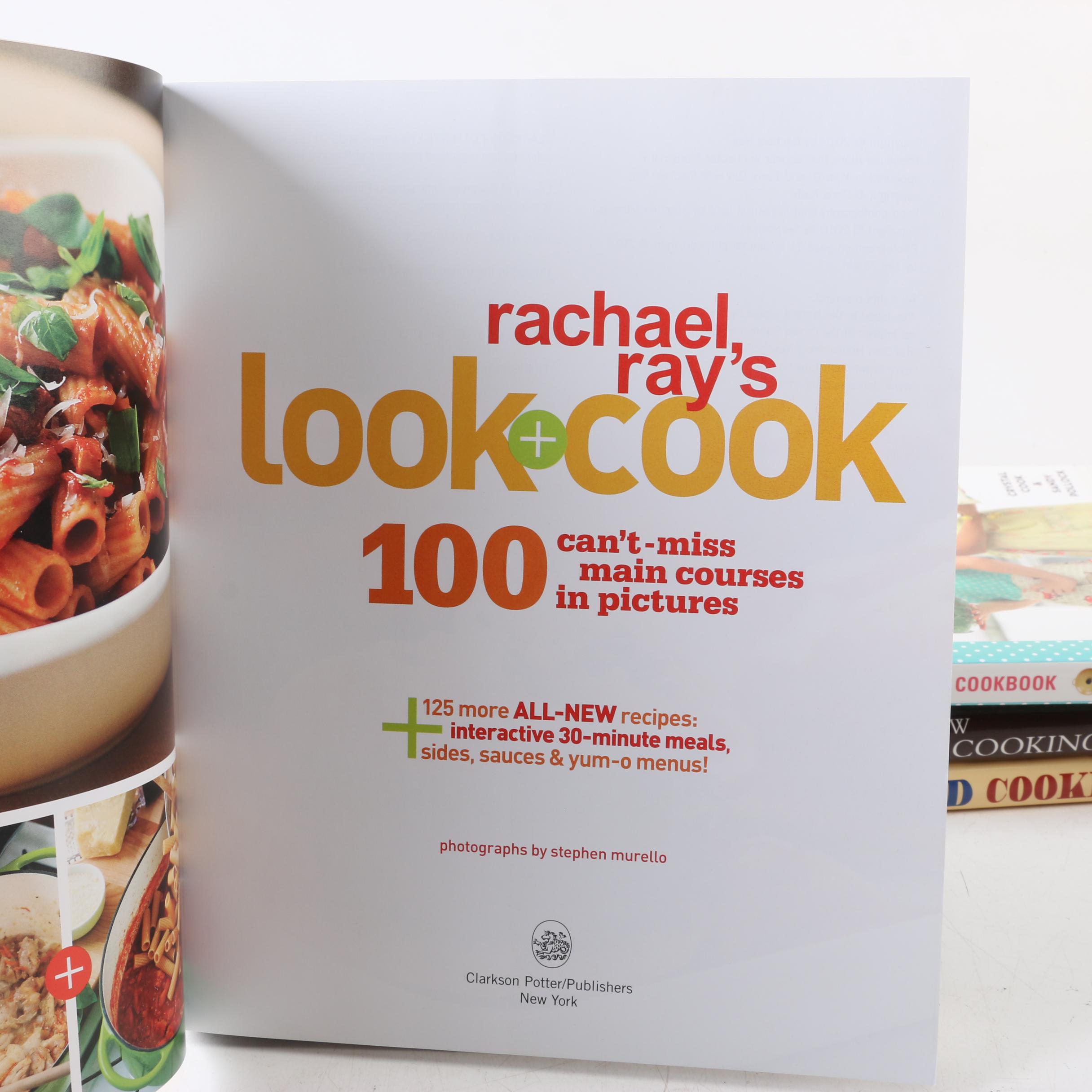 Modern Cookbooks Including Signed "Weeknight Grilling with the BBQ Queens"