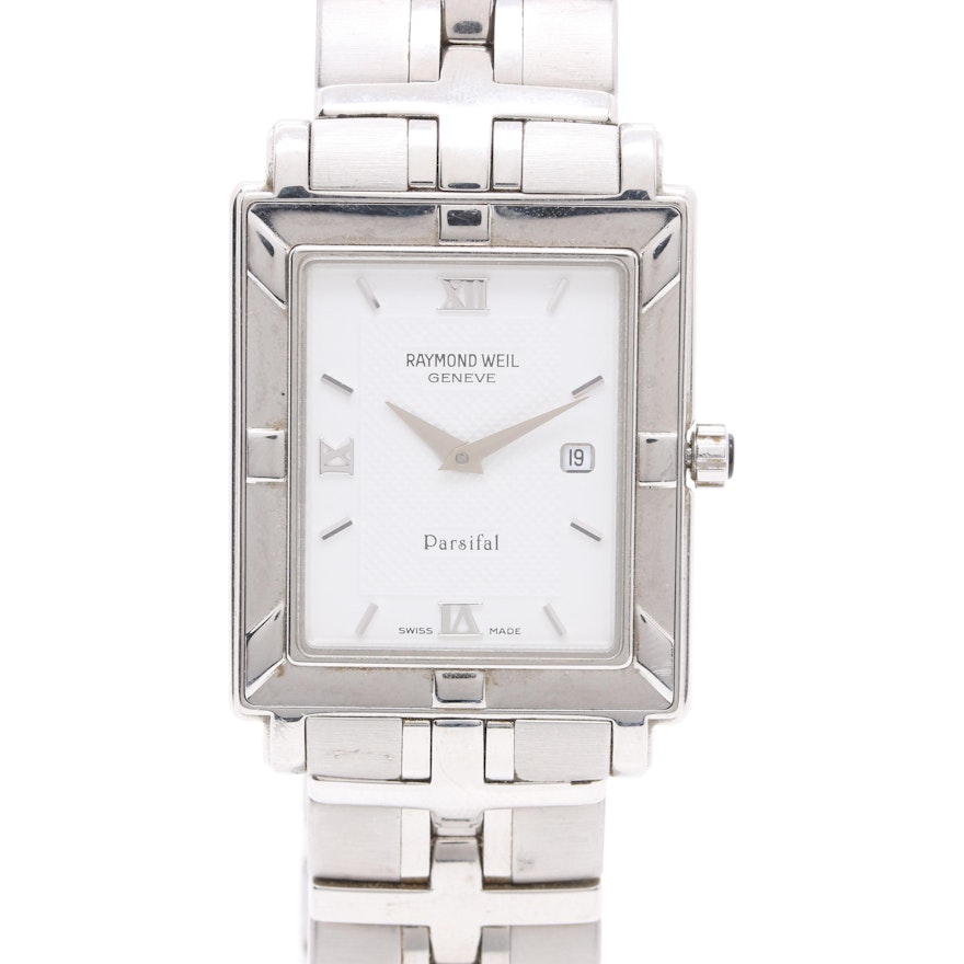 Raymond Weil Geneve Stainless Steel Wristwatch