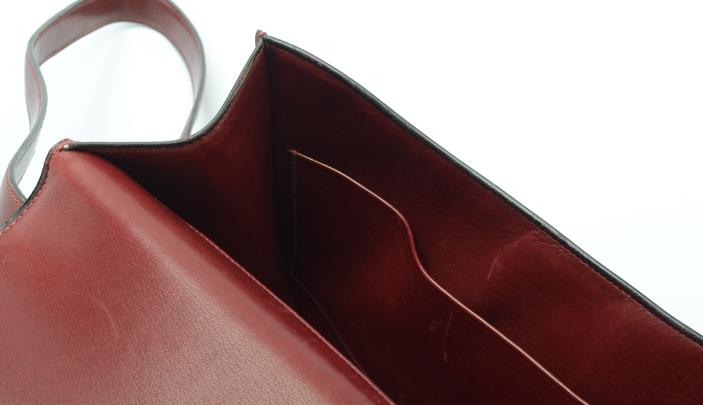 Vintage Hermès Box Calf Leather Constance Handbag