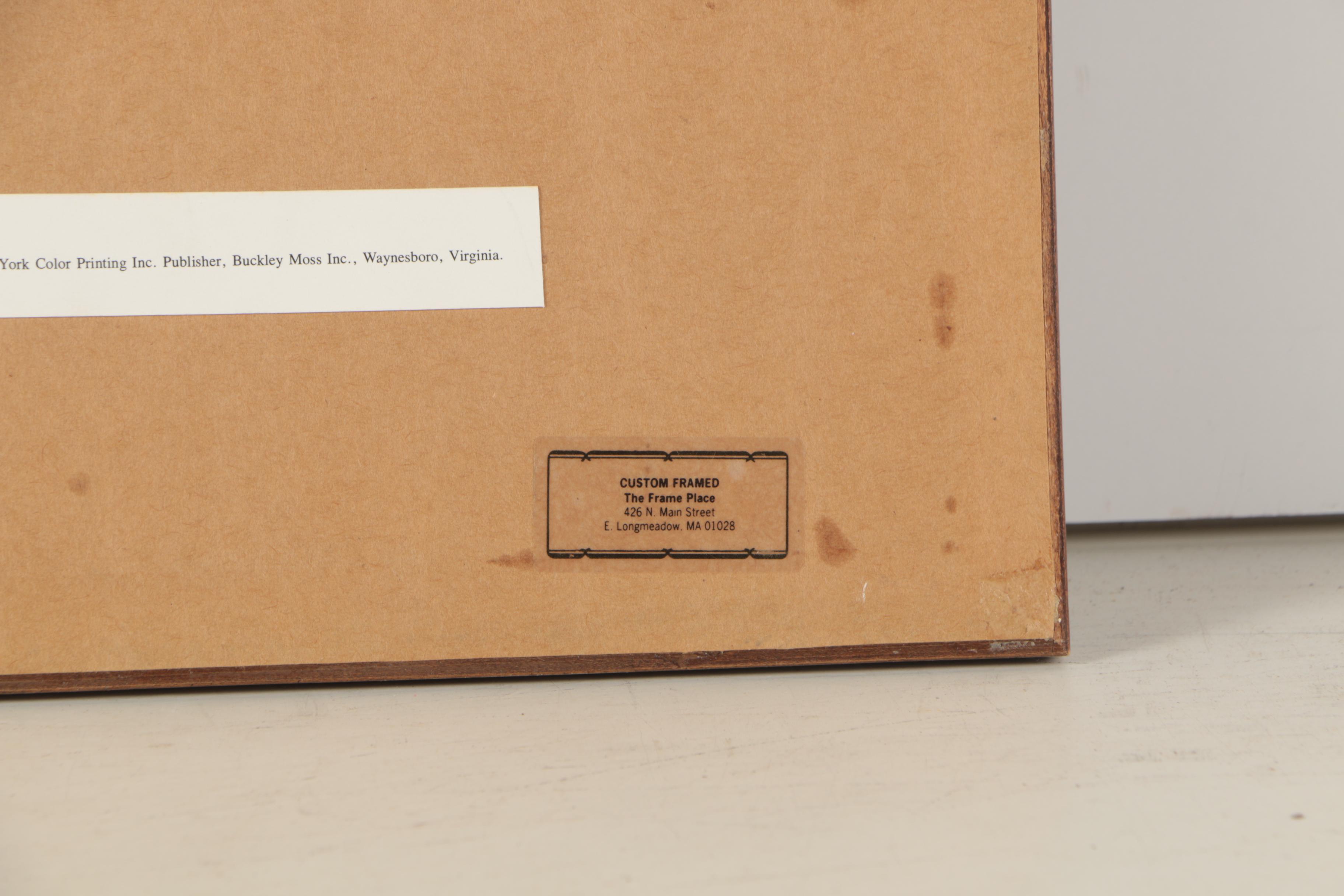 Patricia Buckley Moss Limited Edition Offset Lithograph "Sisters Four"