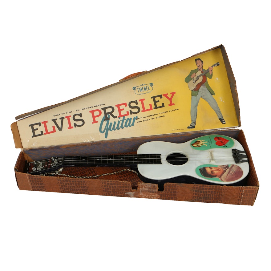 1956 Emenee Musical Toys "Elvis Presley" Guitar