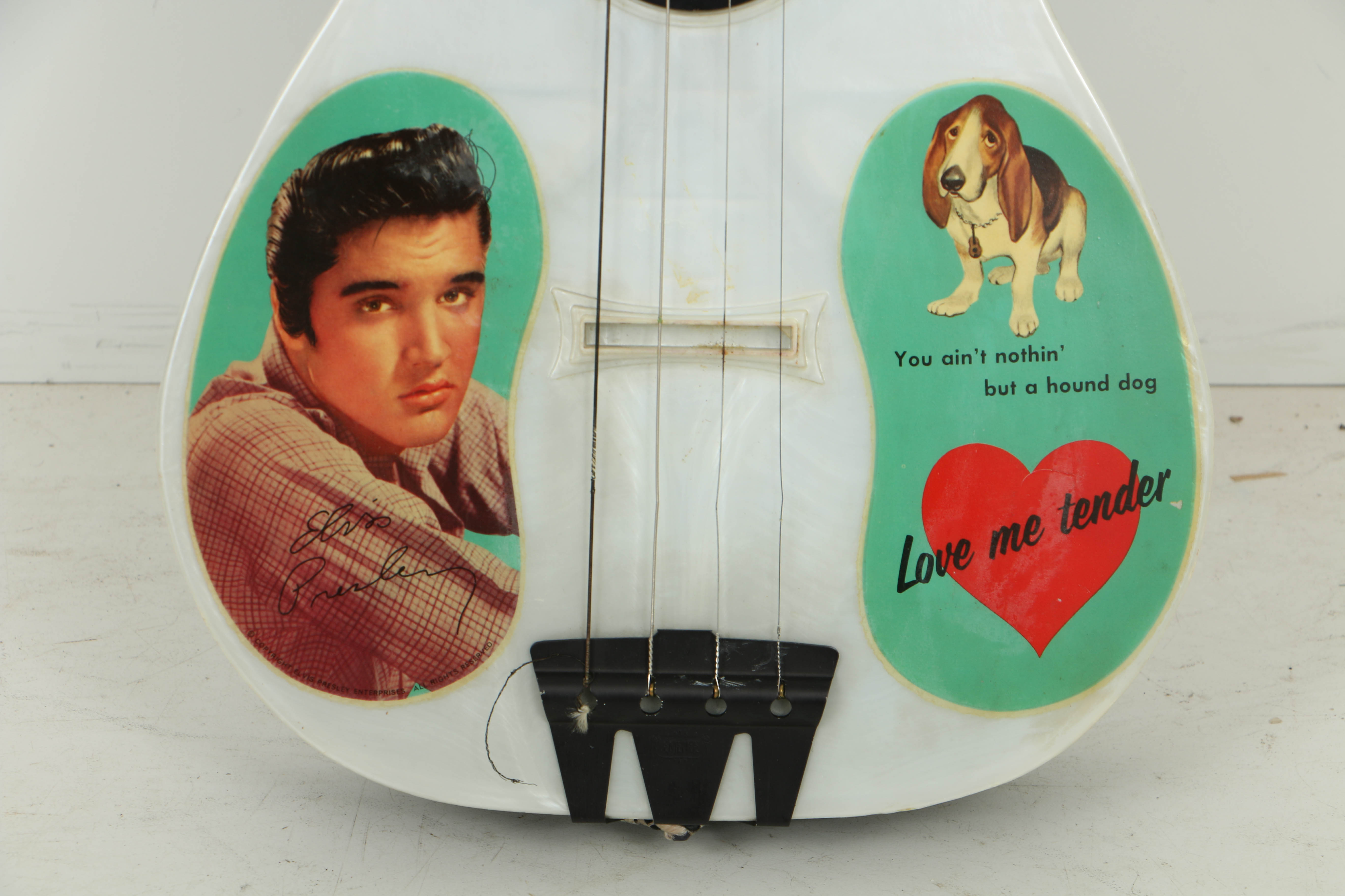 1956 Emenee Musical Toys "Elvis Presley" Guitar