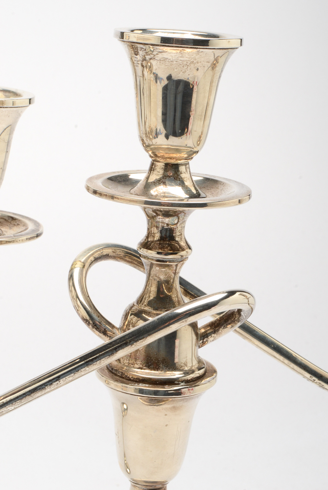 Towle Weighted Sterling Silver "Craftsman" Candelabra