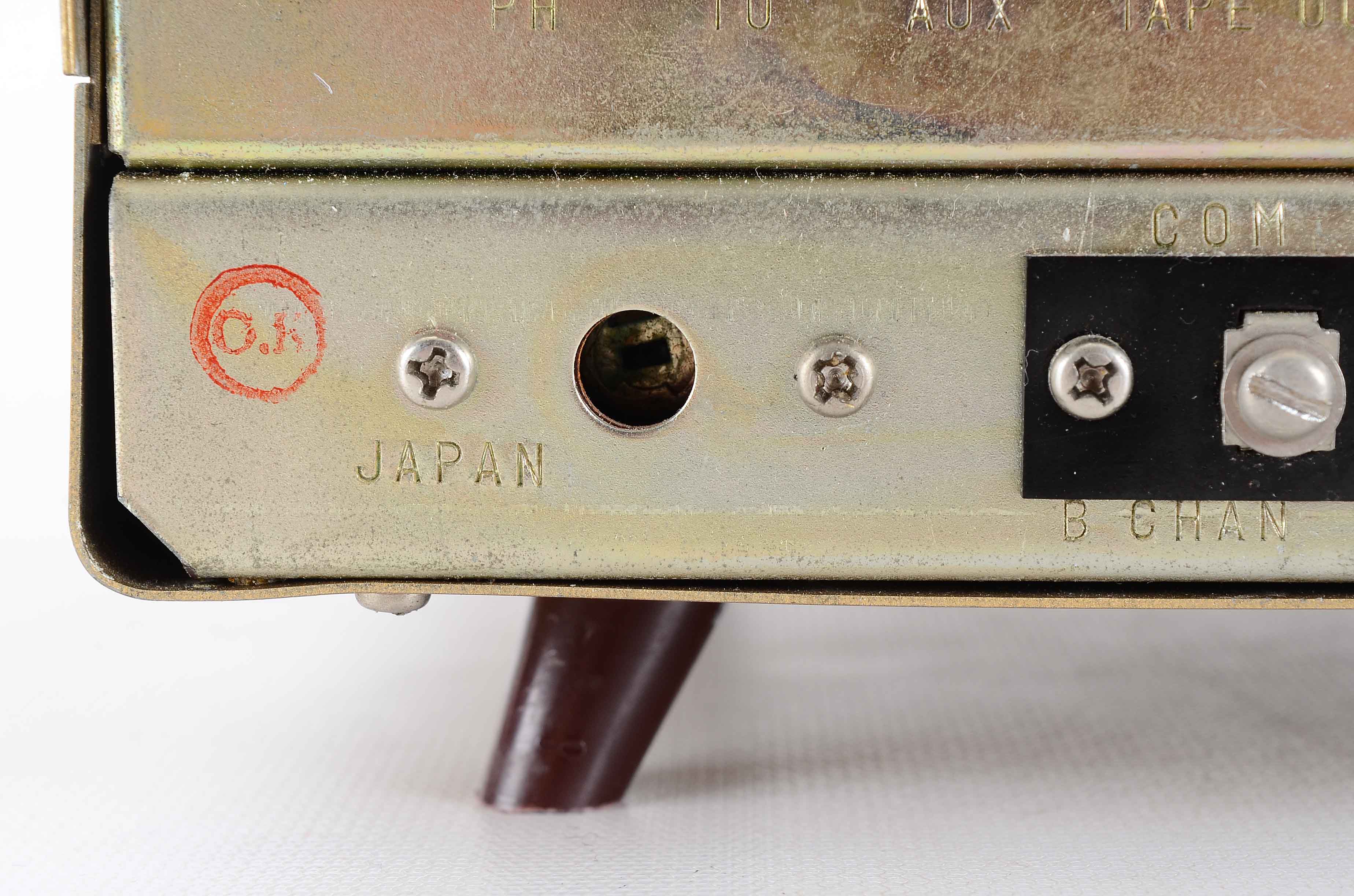 1960s Lafayette LA-214 Stereo Tube Amplifier