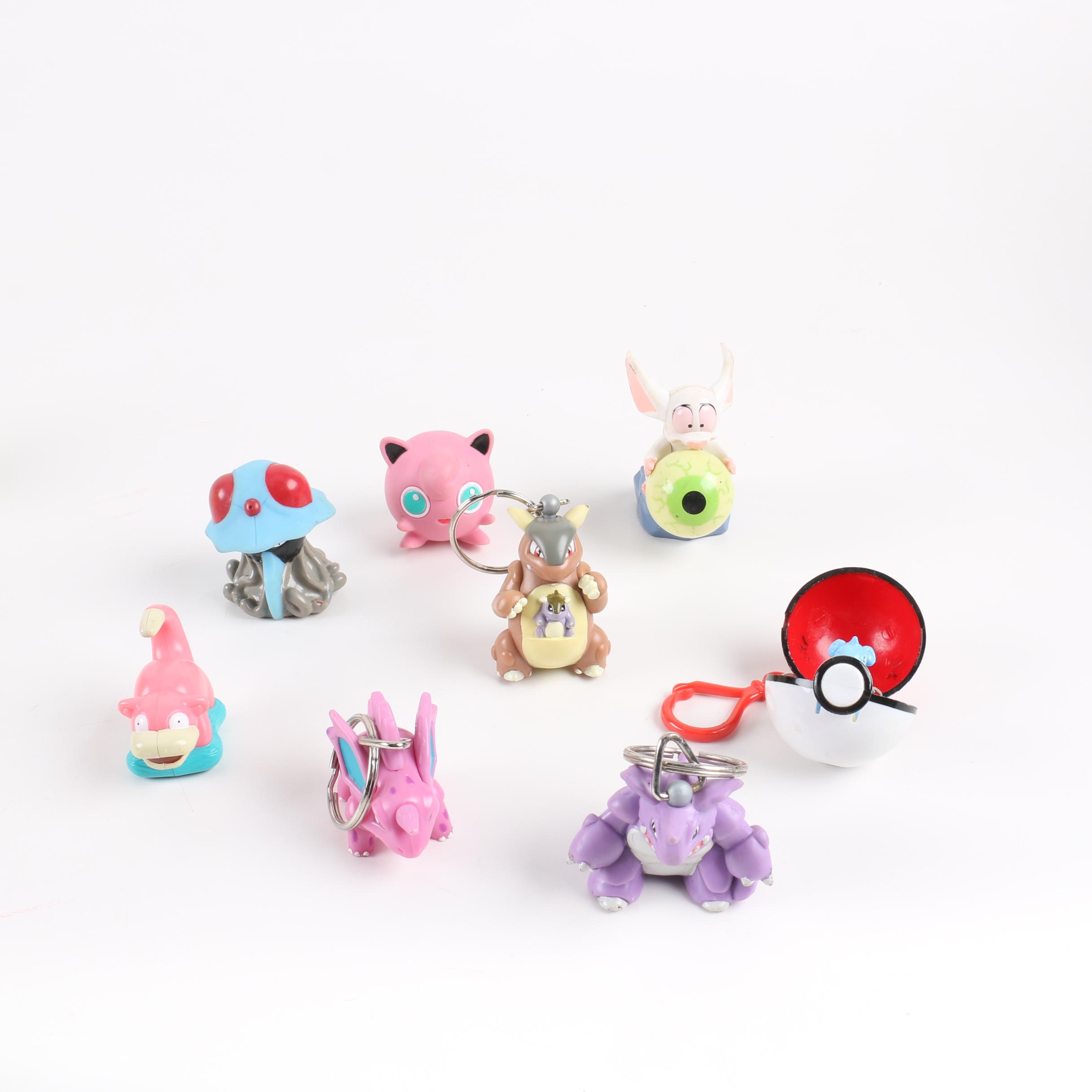 Toy Collection Including Disney, Felix the Cat, Pokémon, Beanie Babies