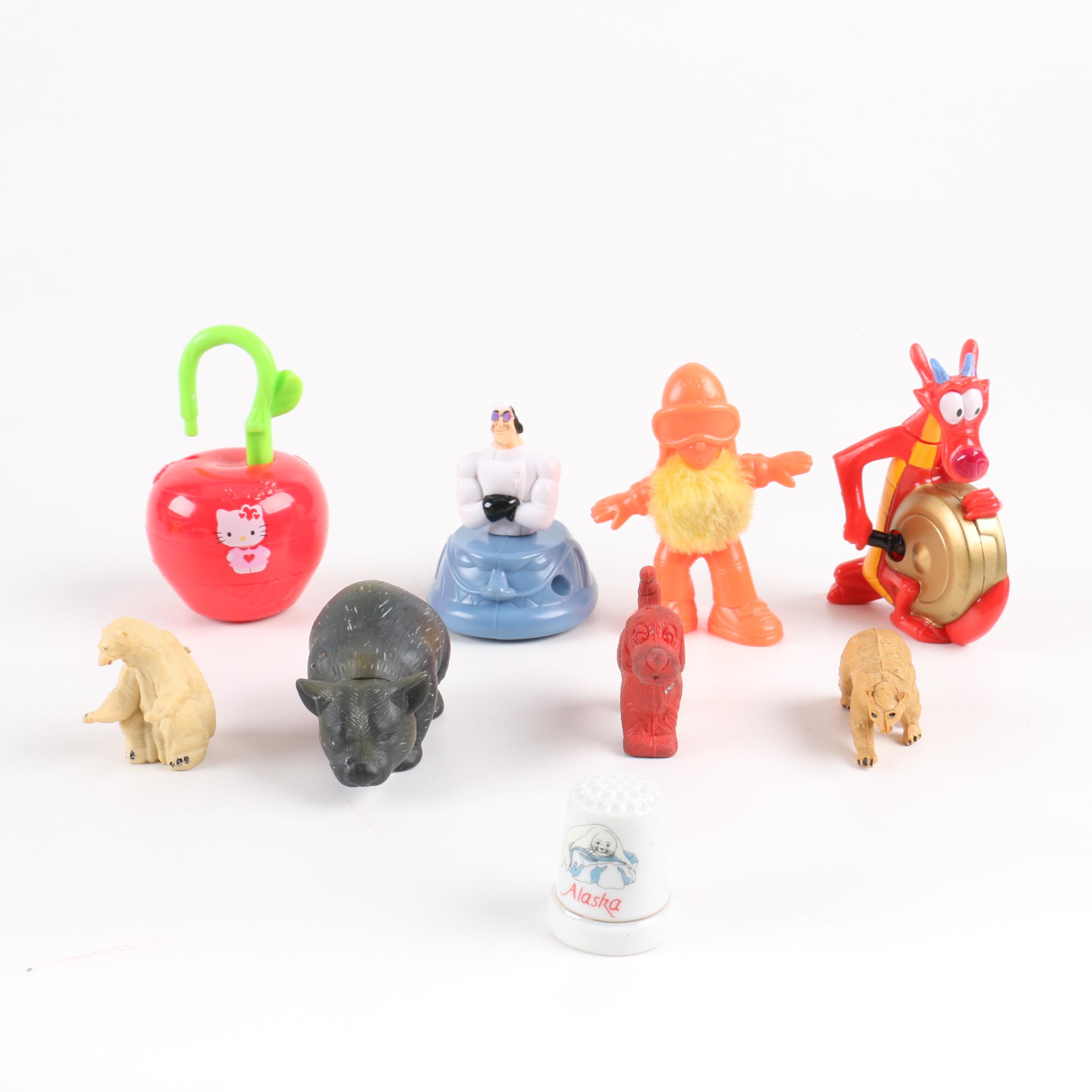 Toy Collection Including Disney, Felix the Cat, Pokémon, Beanie Babies