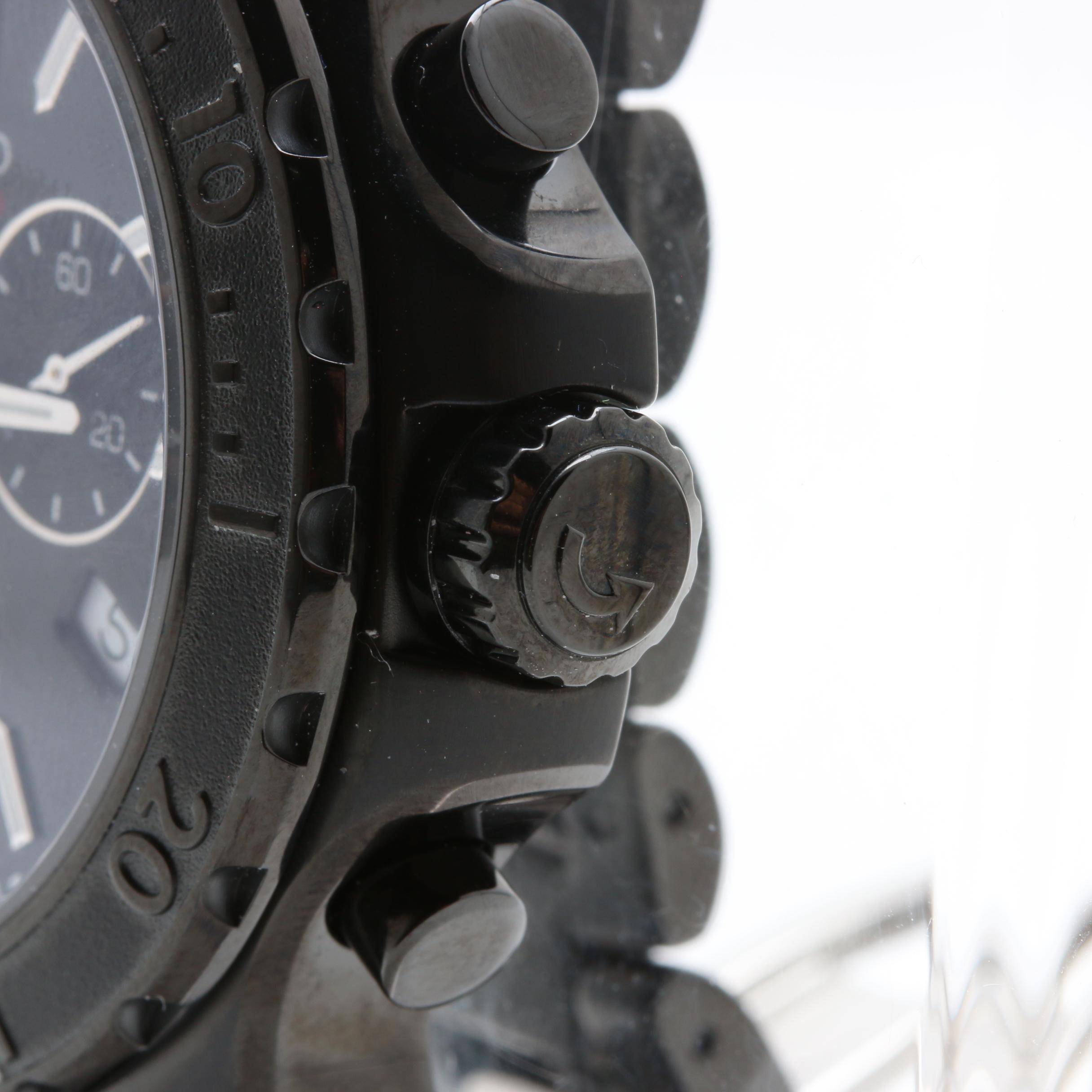 Movado Series 800 Black Chronograph Watch