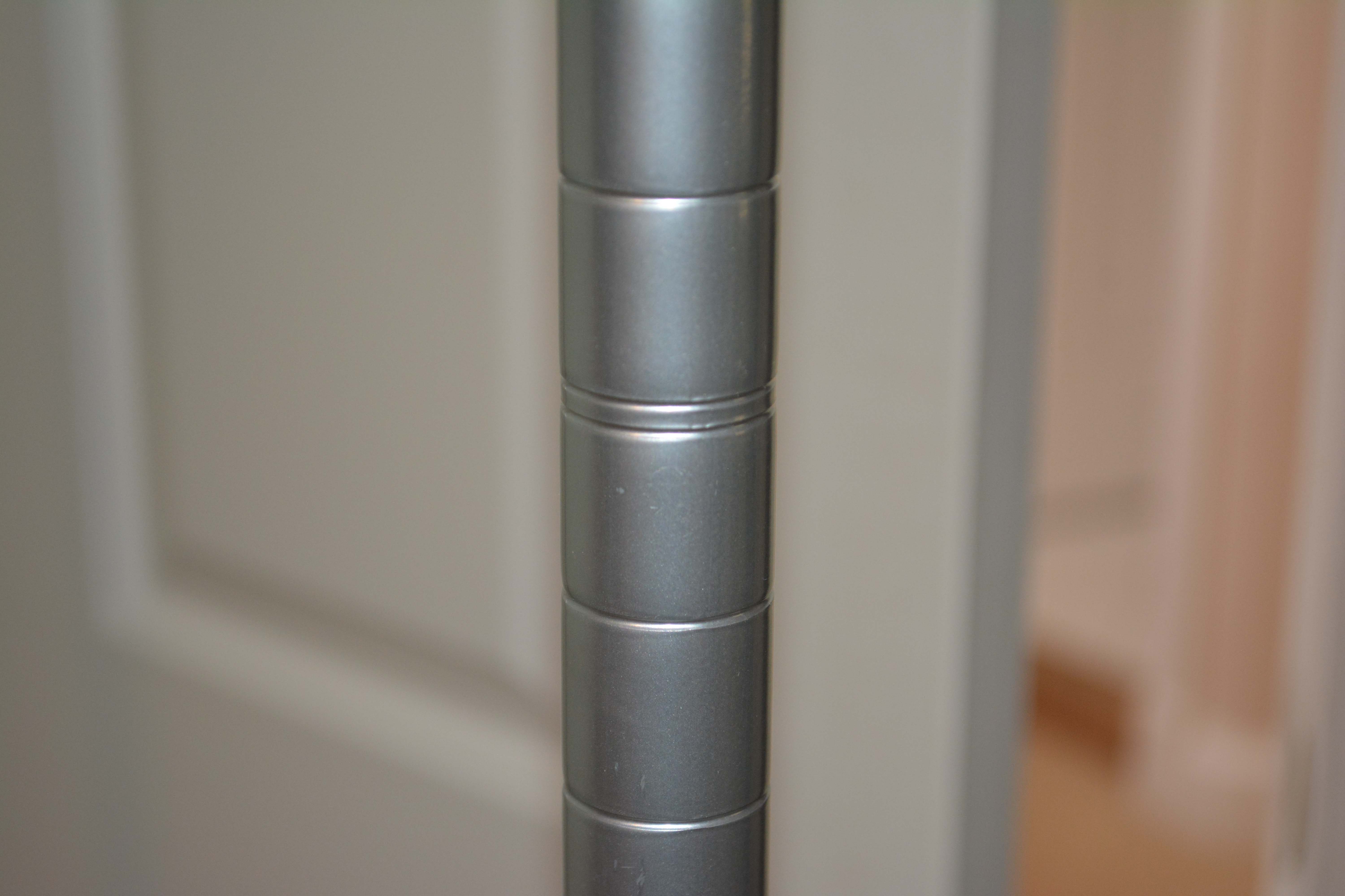 Pair of InterMETRO Rolling Clothing Racks