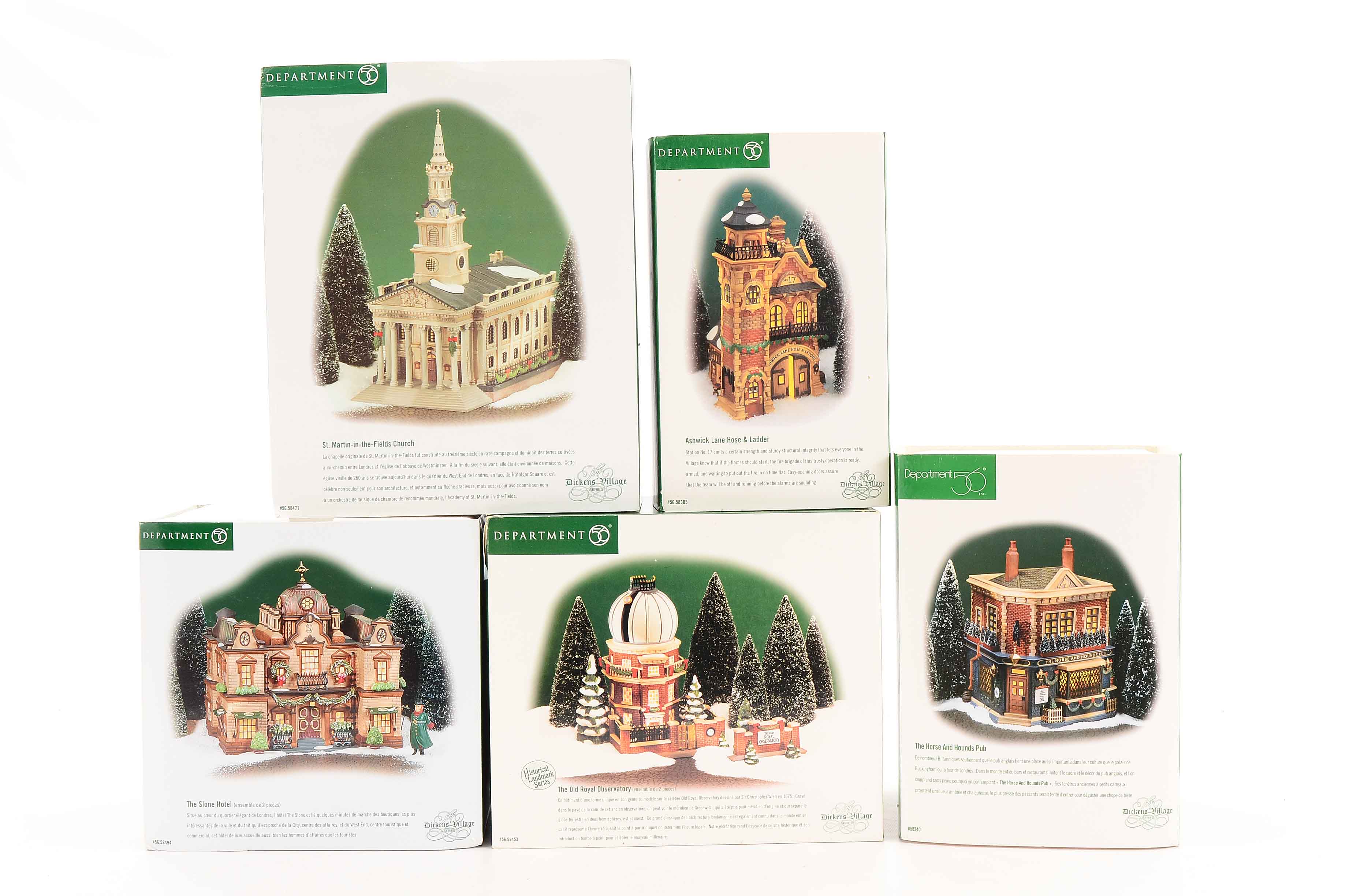 Department 56 Dickens' Village Series Buildings