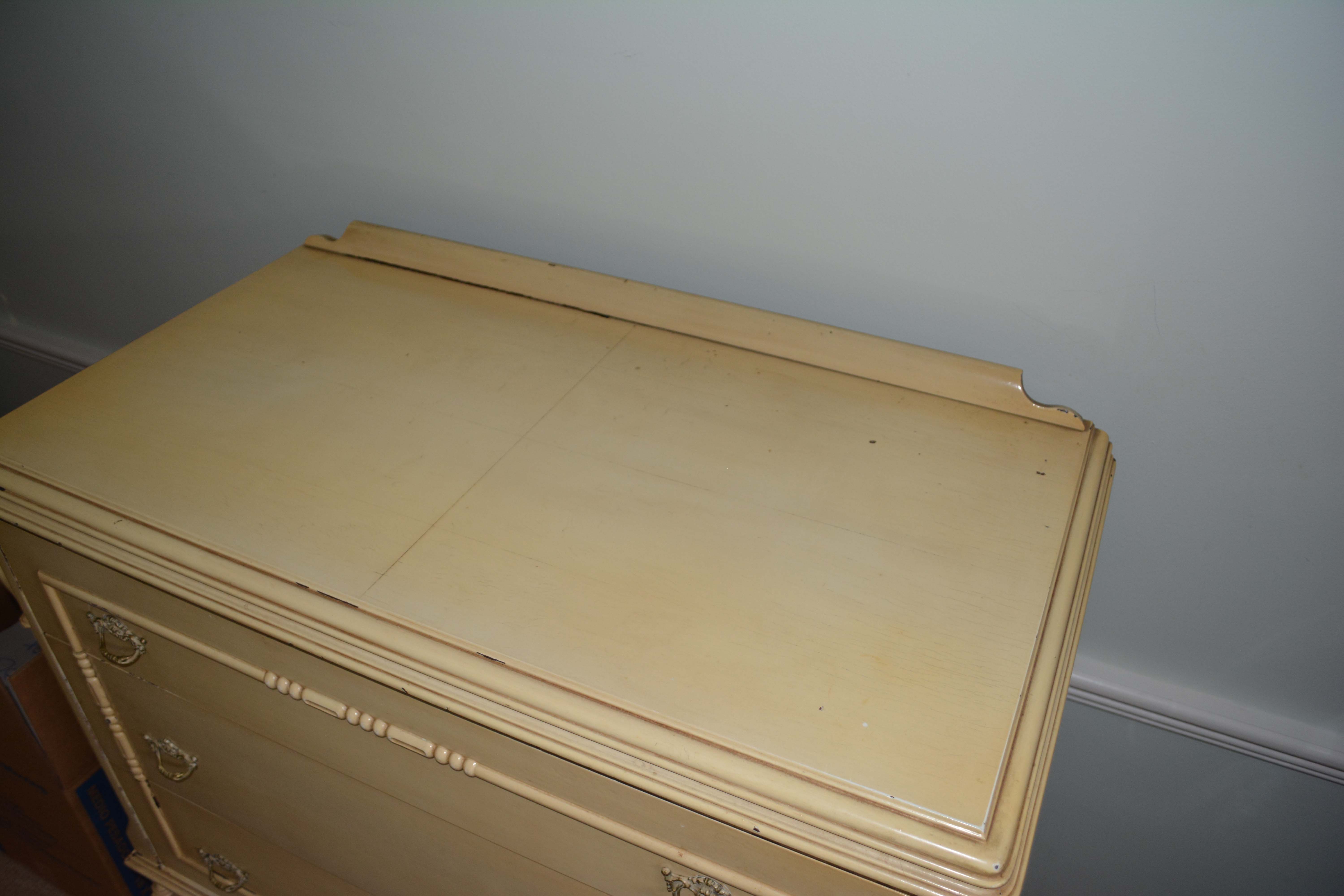 Yellow Chest of Drawers