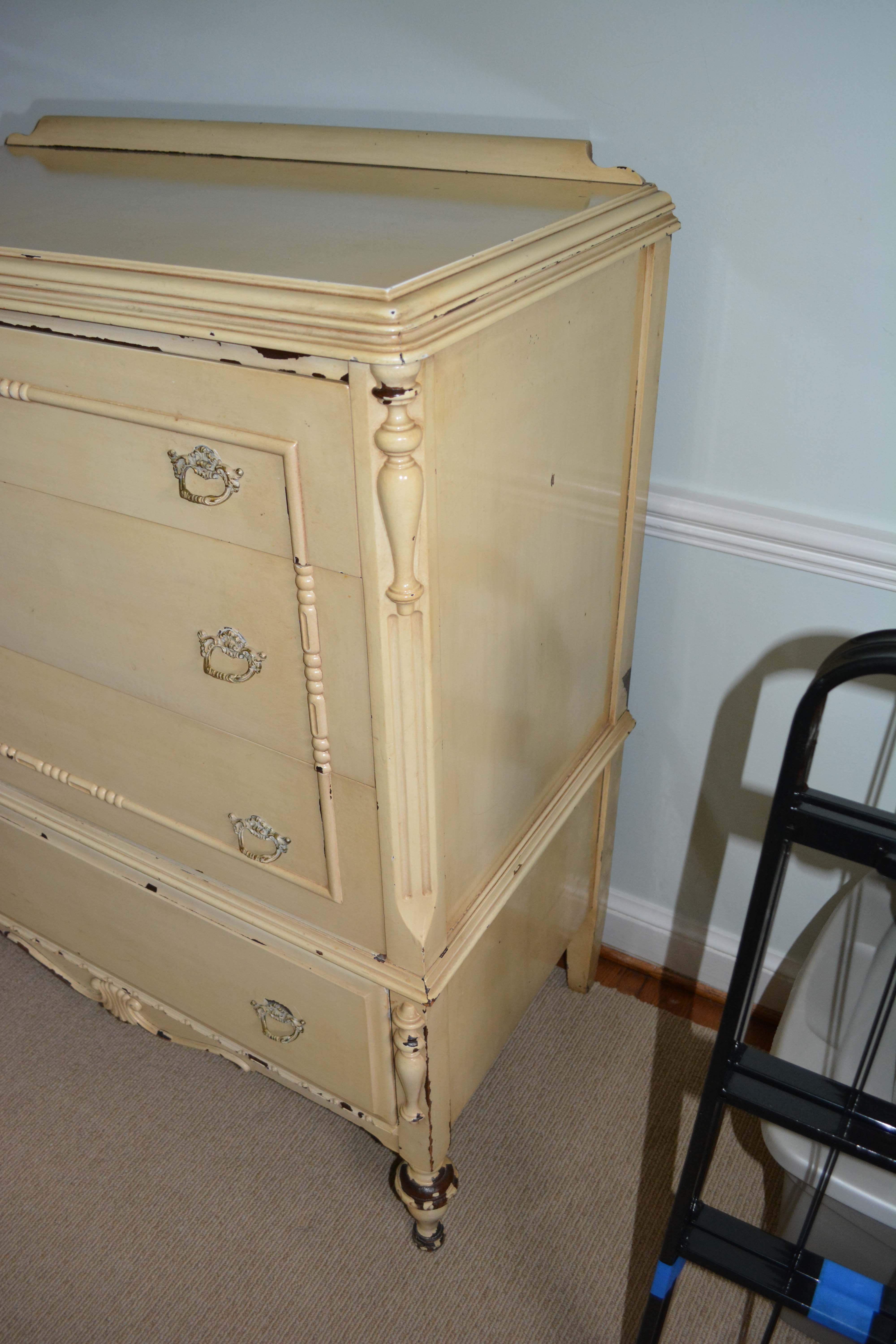 Yellow Chest of Drawers