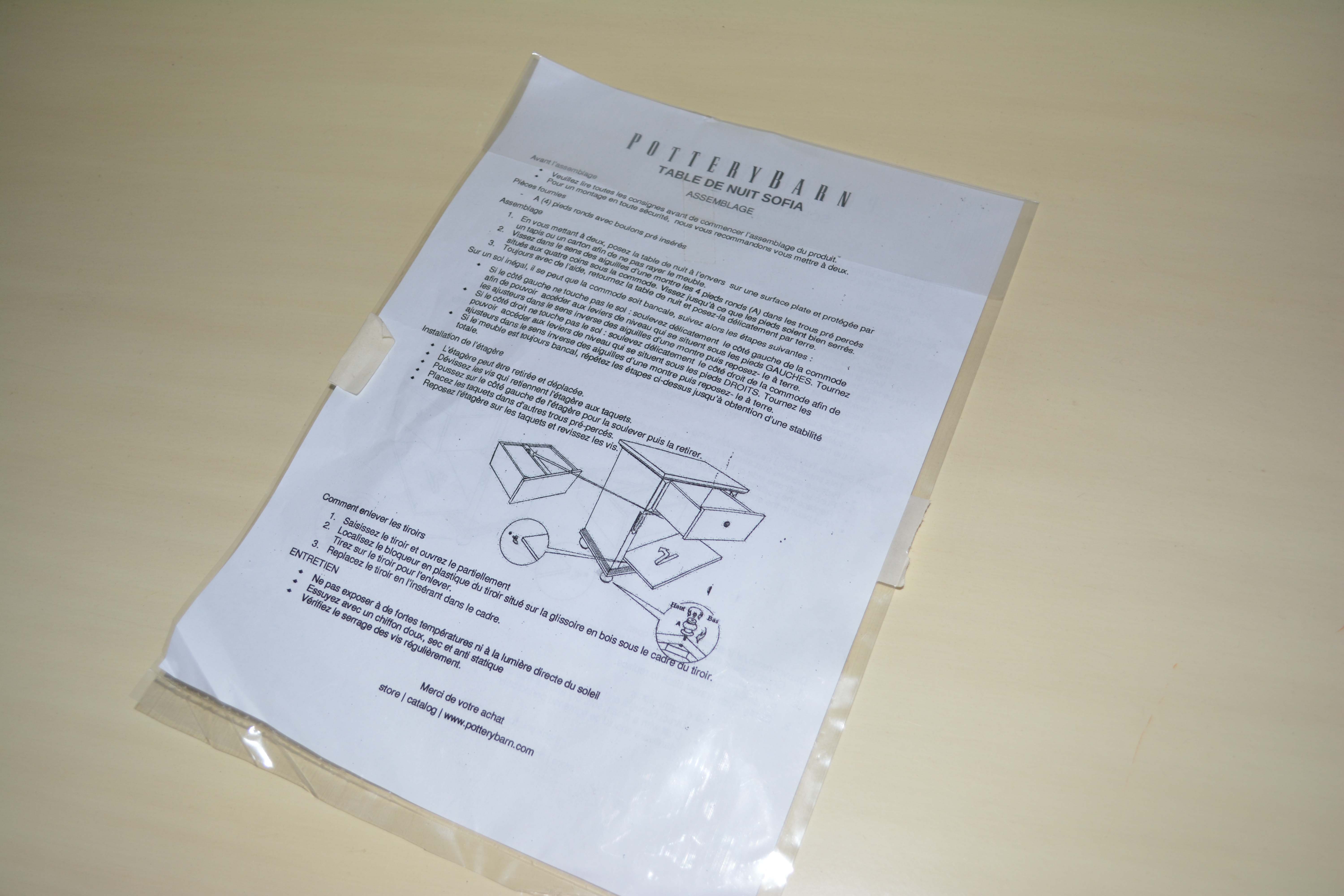 Pair of Pottery Barn Nightstands