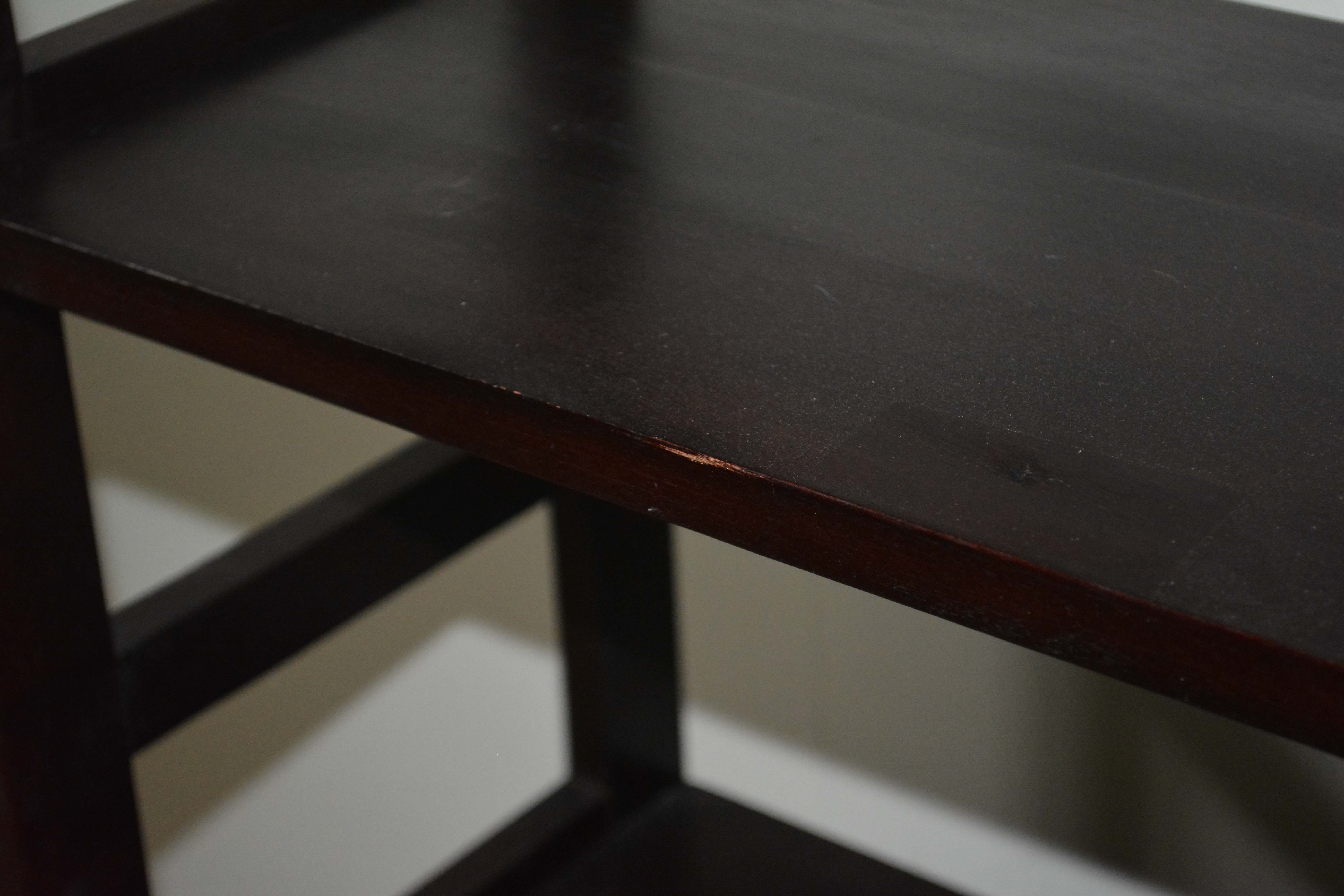 Open Shelving Unit with Two Baskets