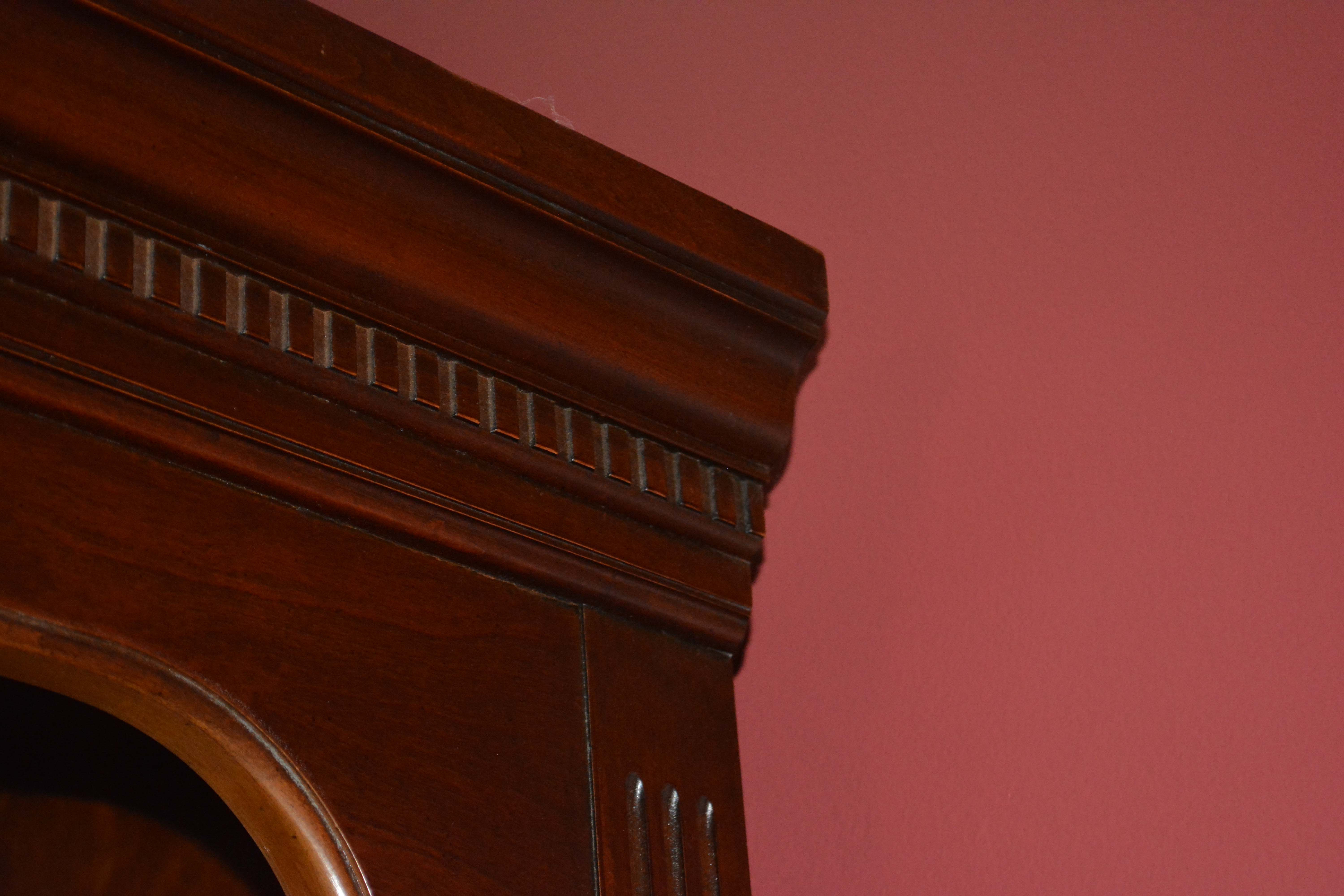 Drexel Three-Piece Display Cabinet With Bookcases