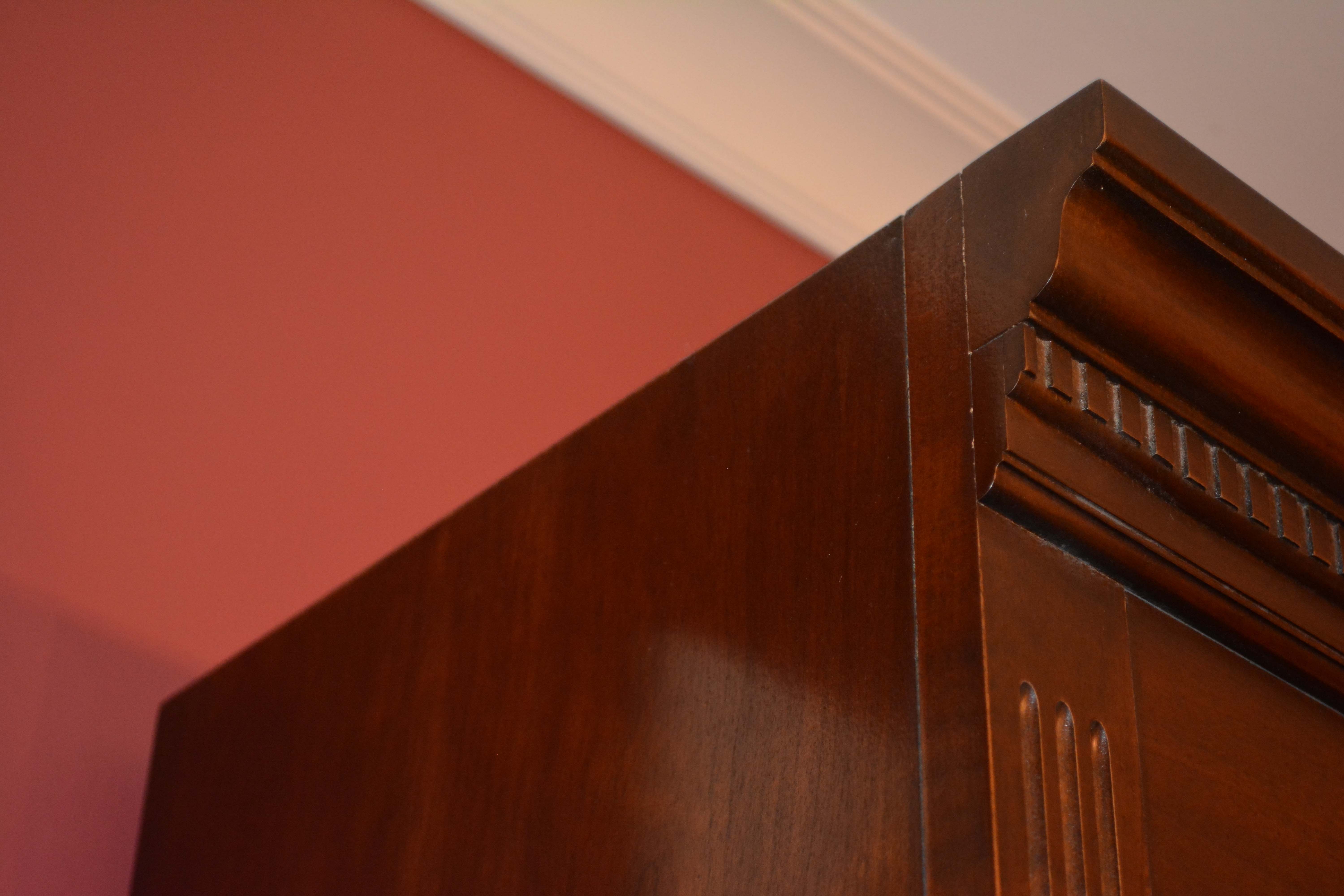 Drexel Three-Piece Display Cabinet With Bookcases