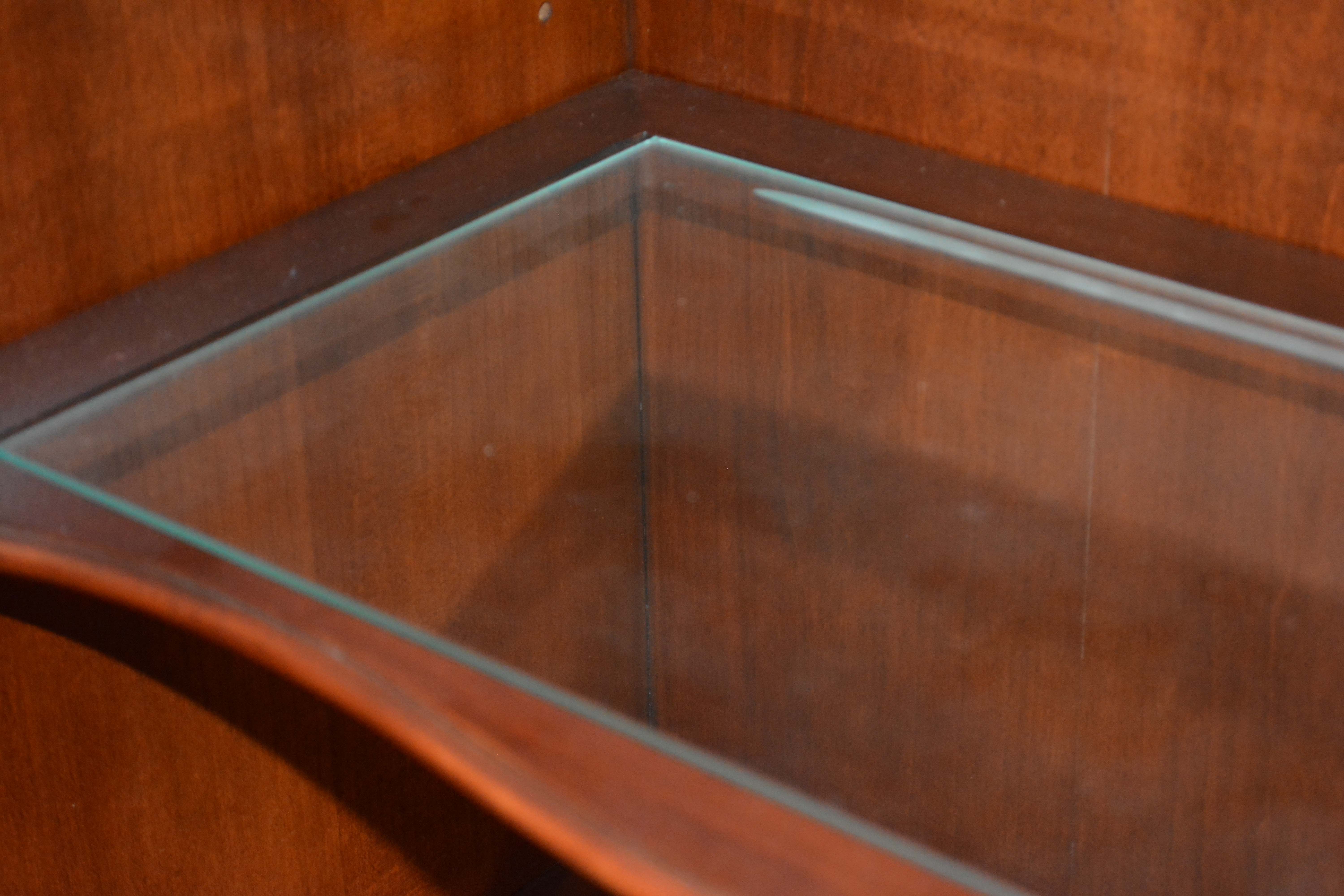 Drexel Three-Piece Display Cabinet With Bookcases