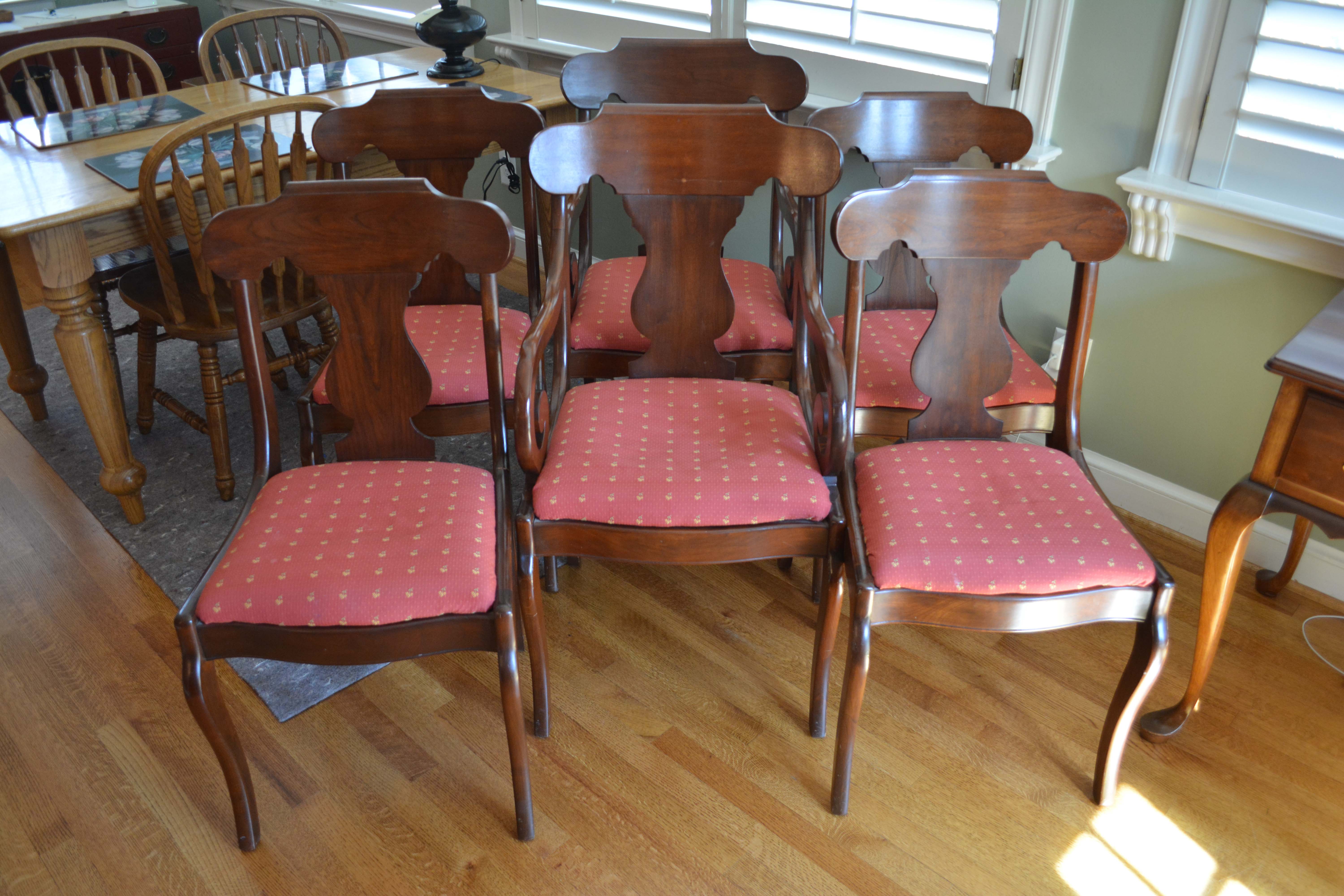 Vintage Pennsylvania House Regency Style Dining Chairs