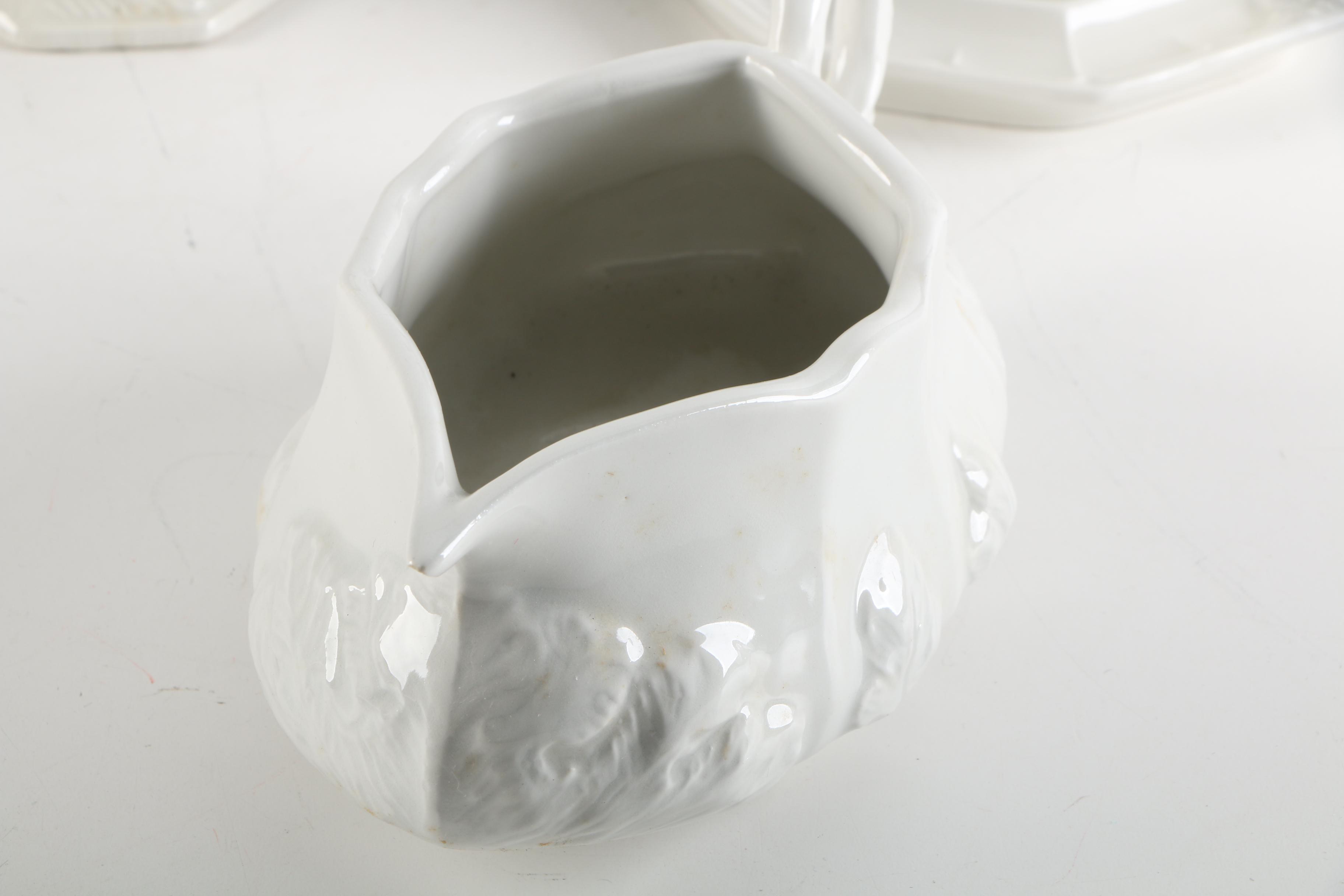 Vintage Red Cliff "Grape" Ironstone Serveware