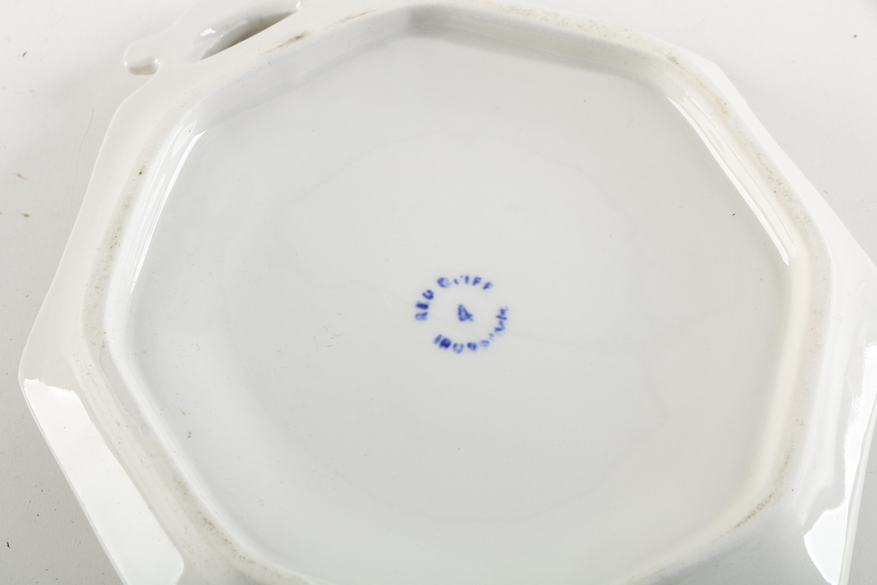 Vintage Red Cliff "Grape" Ironstone Serveware