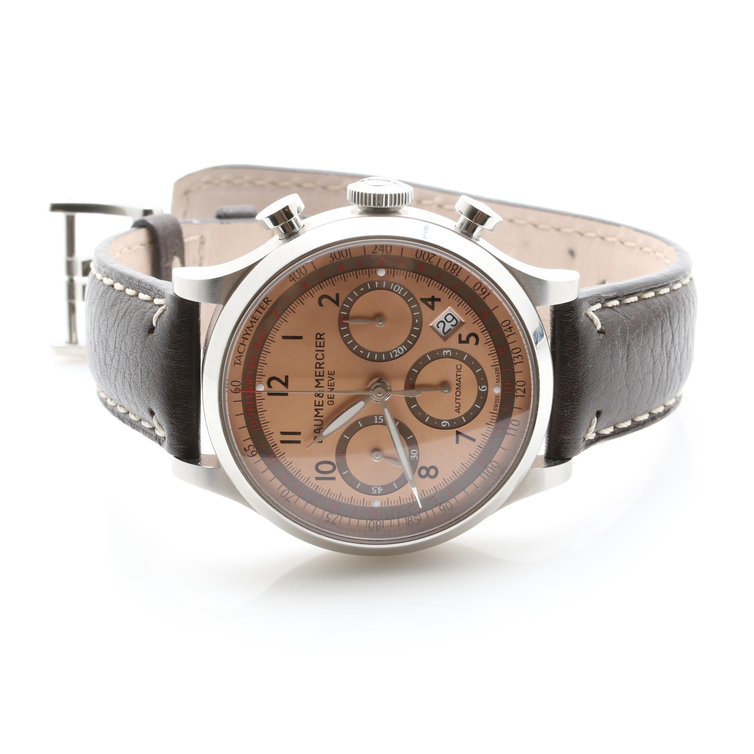 Baume & Mercier Two Tone Watch