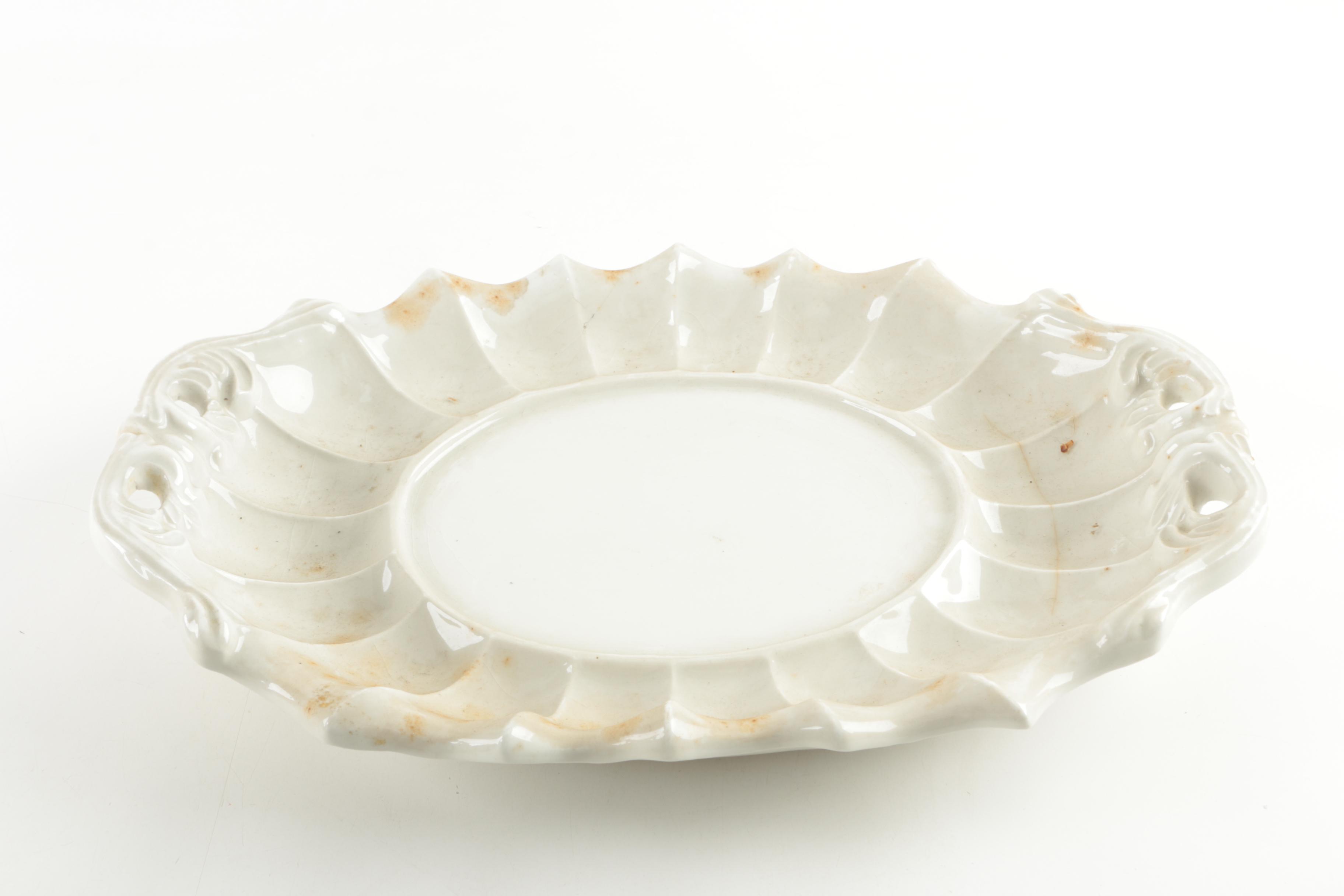 Vintage Red-Cliff Ironstone Soup Tureen