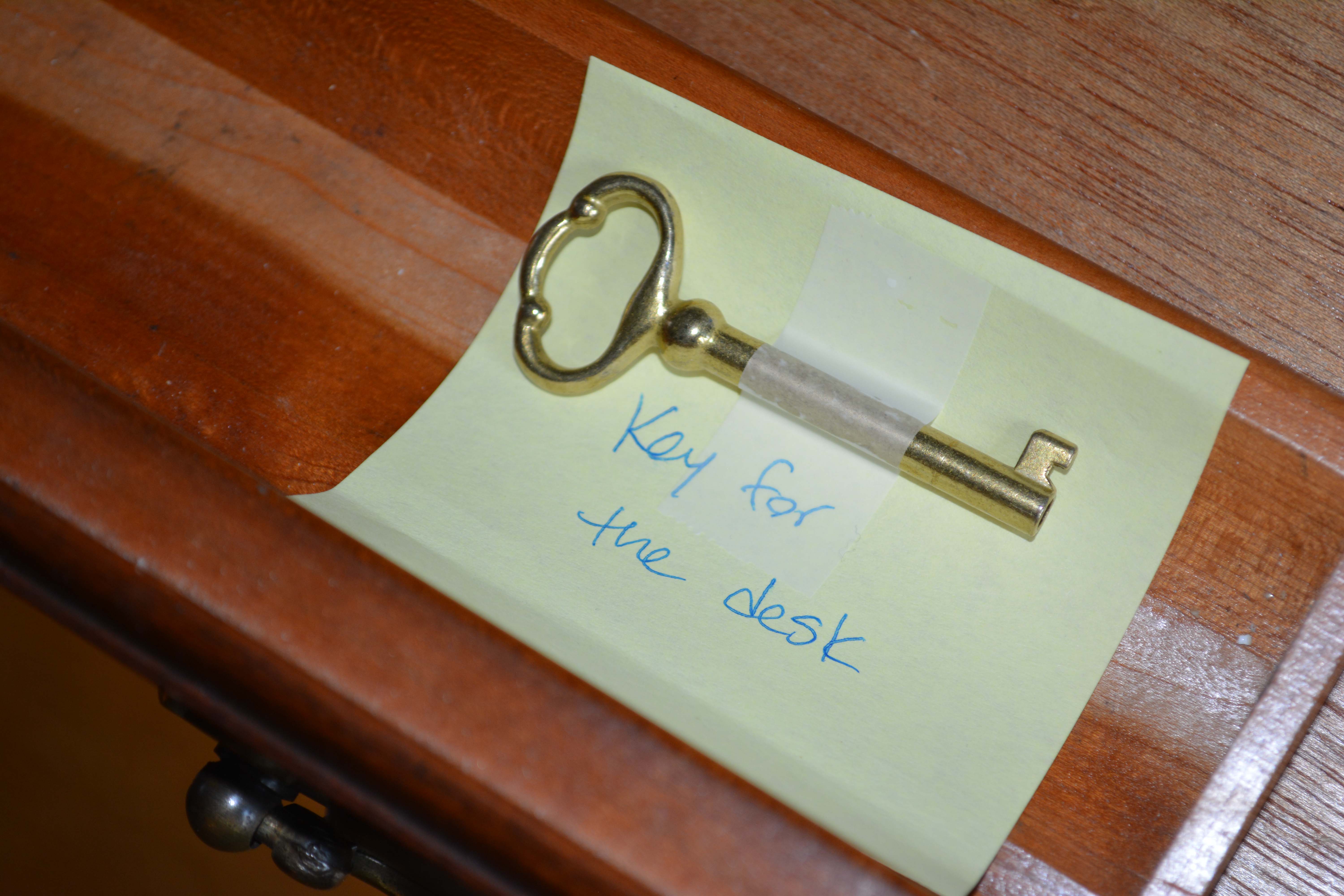 Queen Anne Style Cherry Desk with Pottery Barn Chair