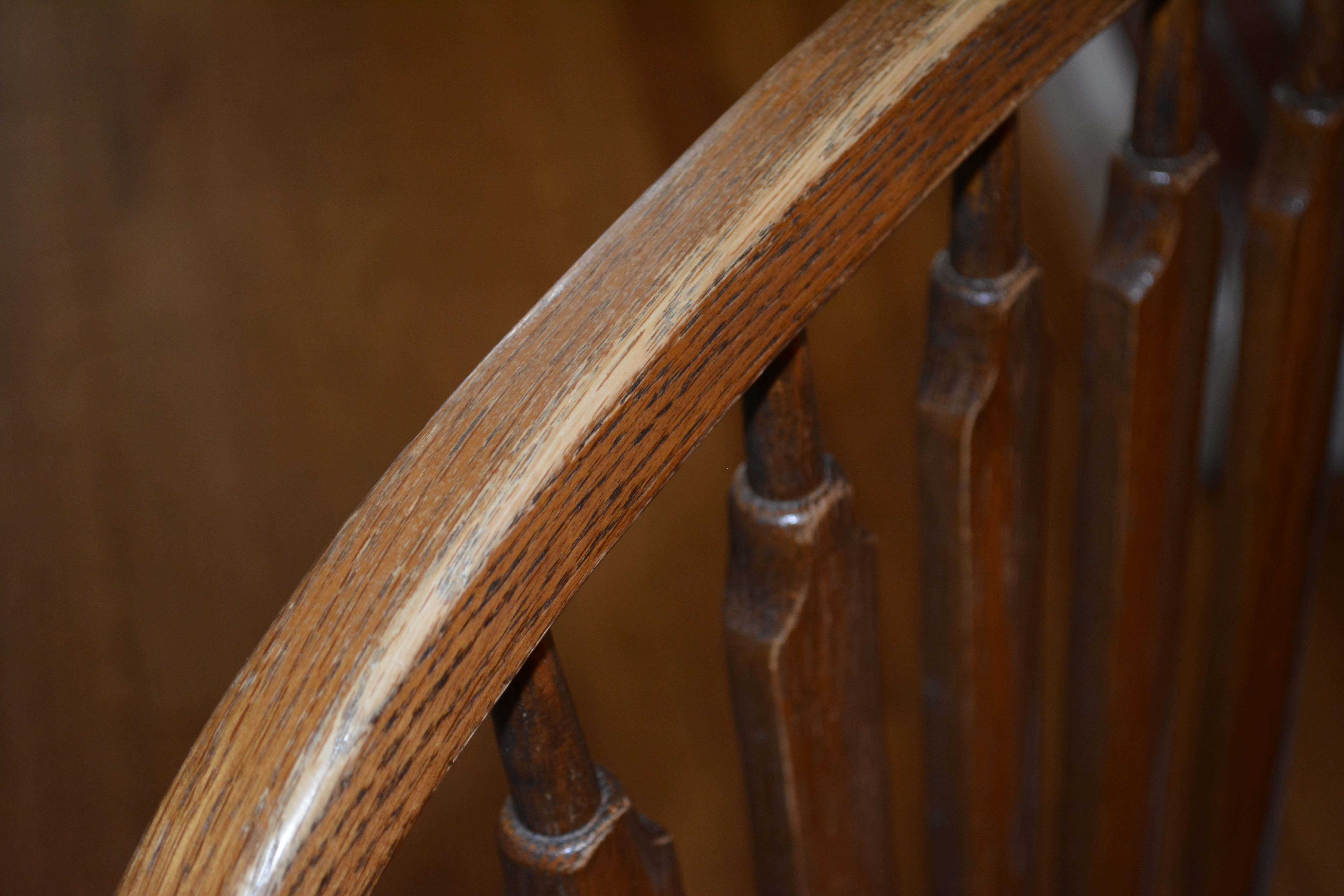 Vintage Oak Dining Table with Richardson Brothers Chairs
